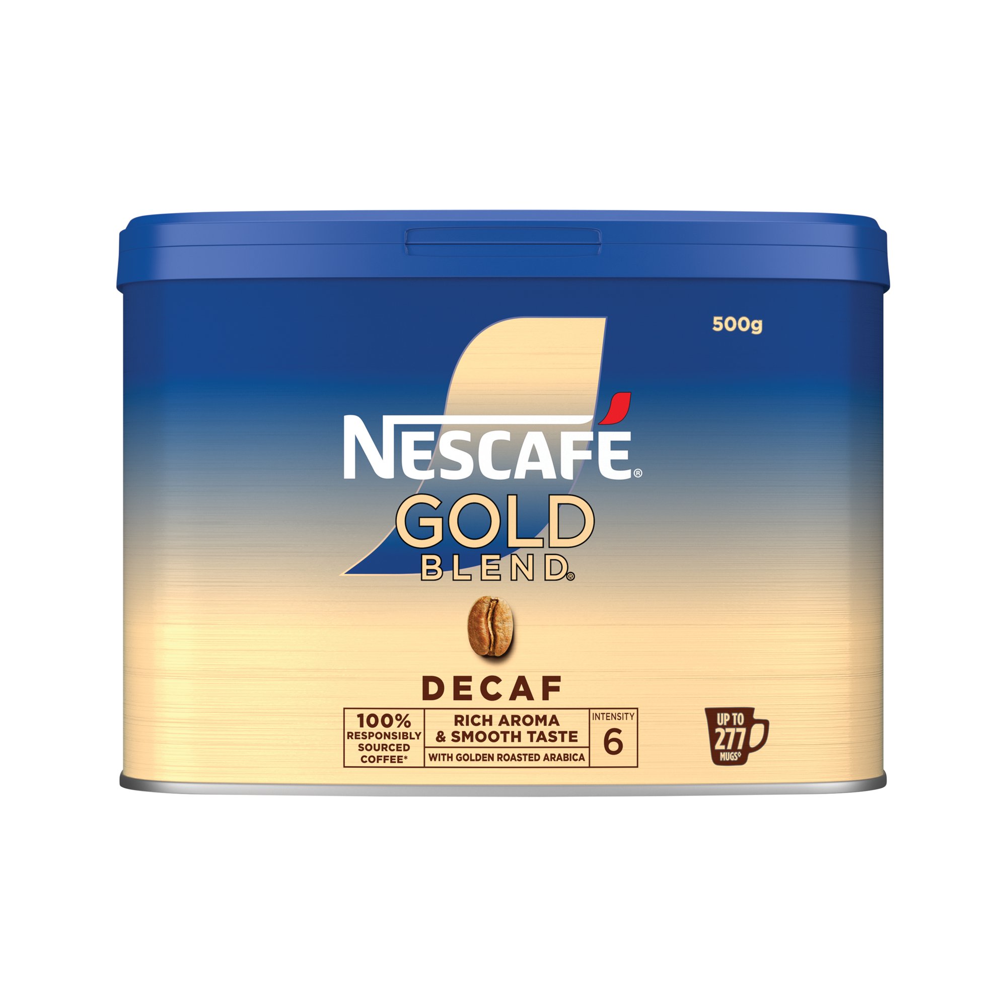 NESCAFE GOLD BLEND DECA COFFEE 500G