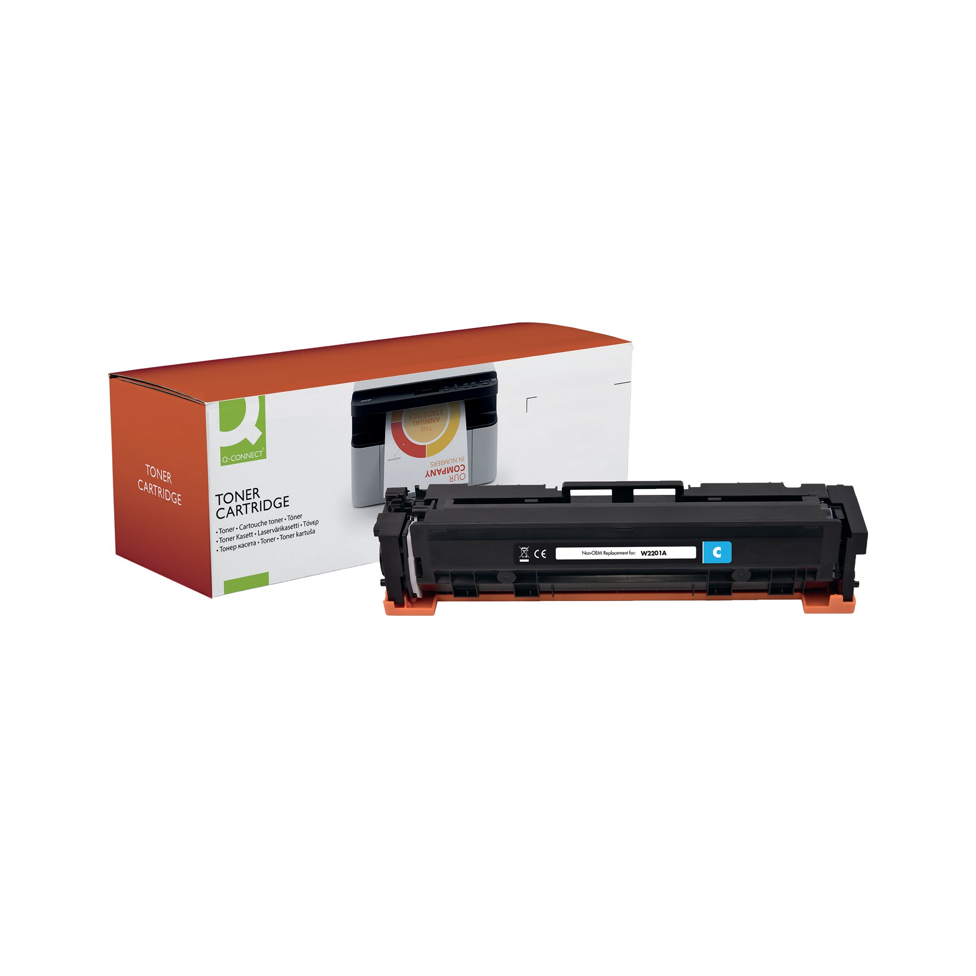 Q-CONNECT COMP HP 220A TONER CYAN