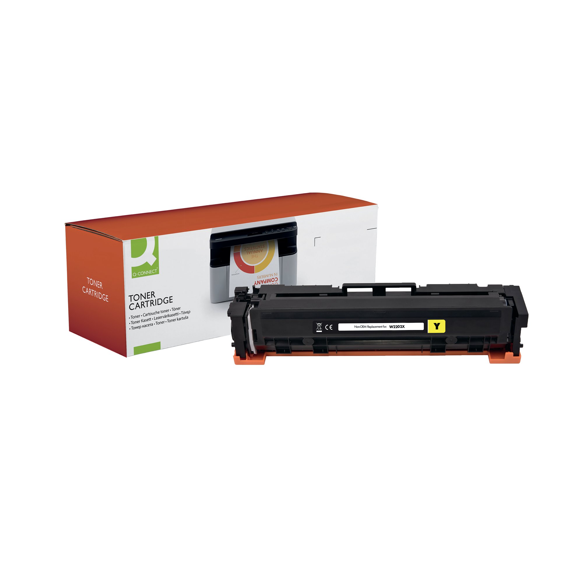 Q-CONNECT COMP HP 220X TONER YELLOW