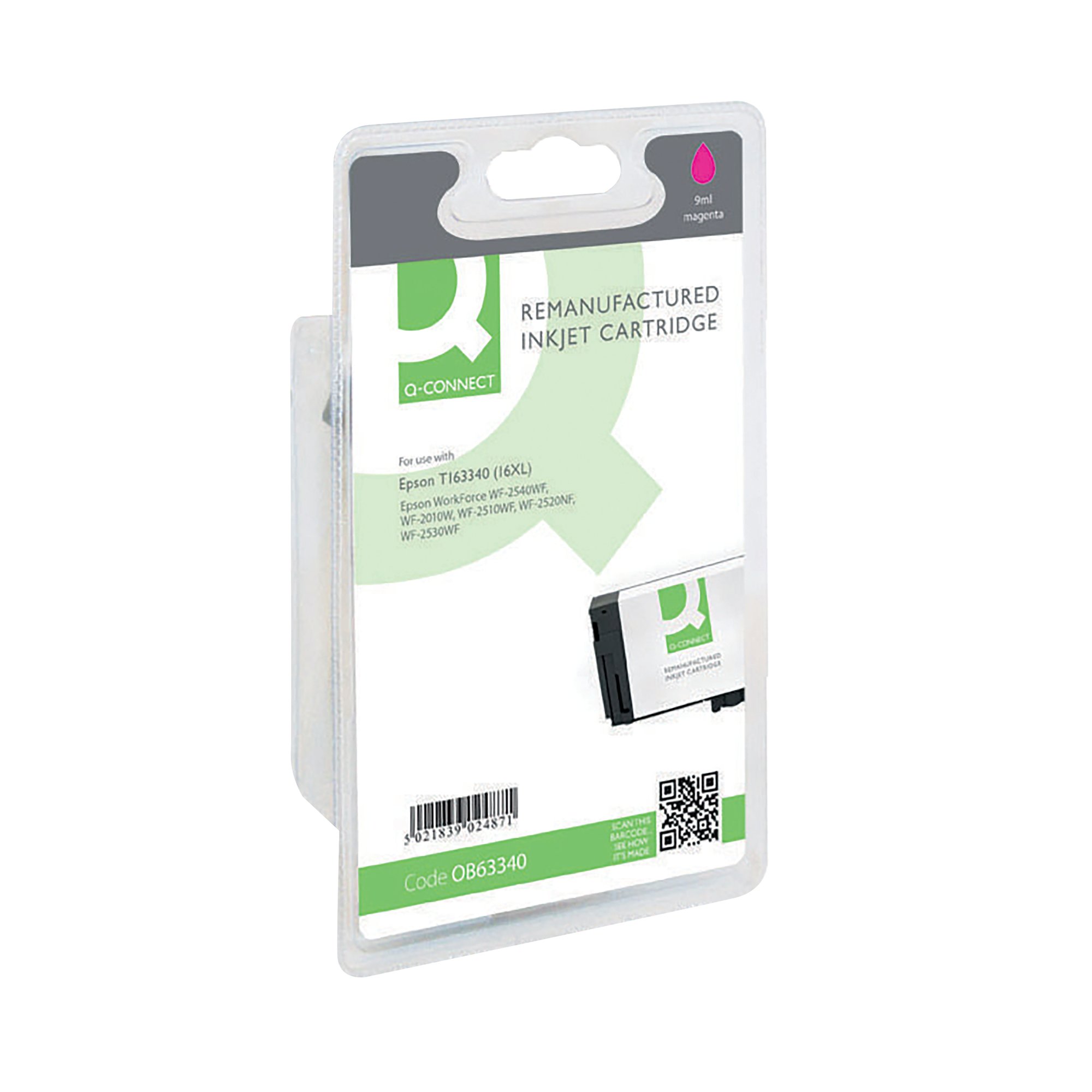 QCON EPSON T163340 16XL CART HY MAG