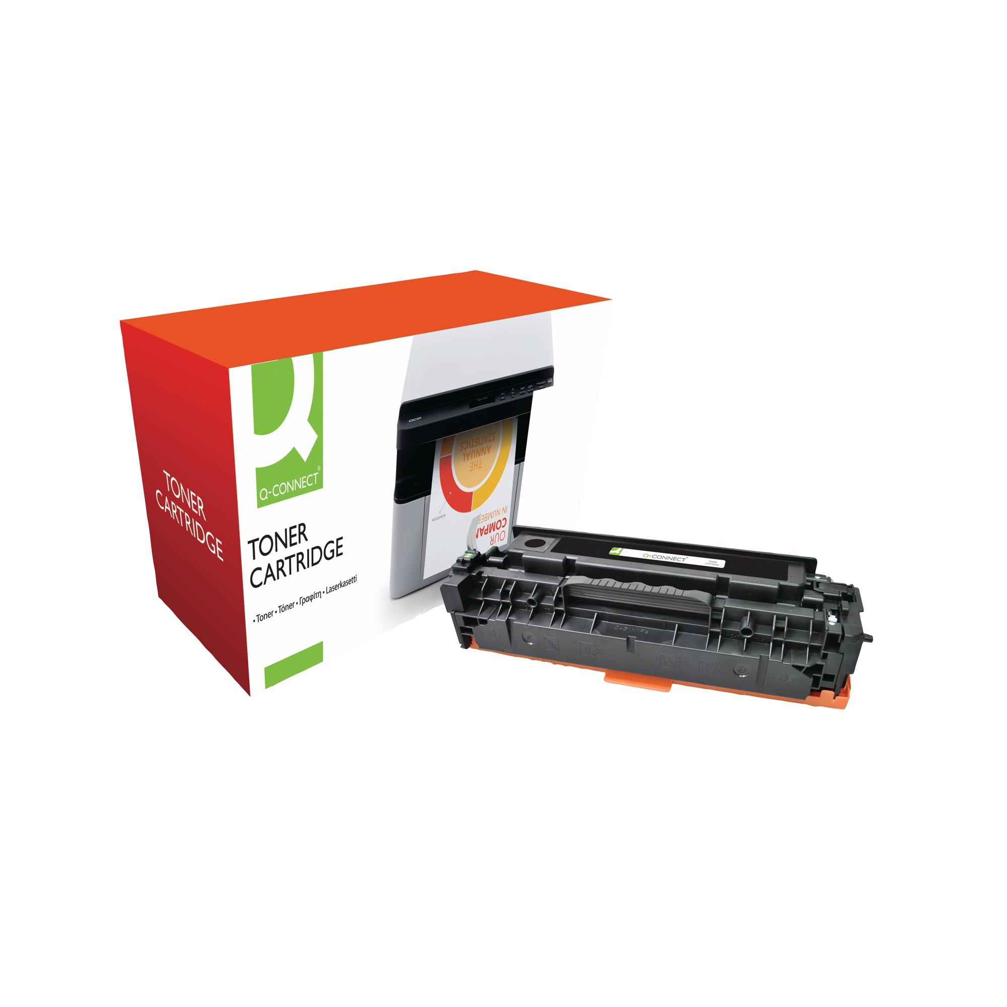 Q-CONNECT HP 304A BLACK TONER CC530A