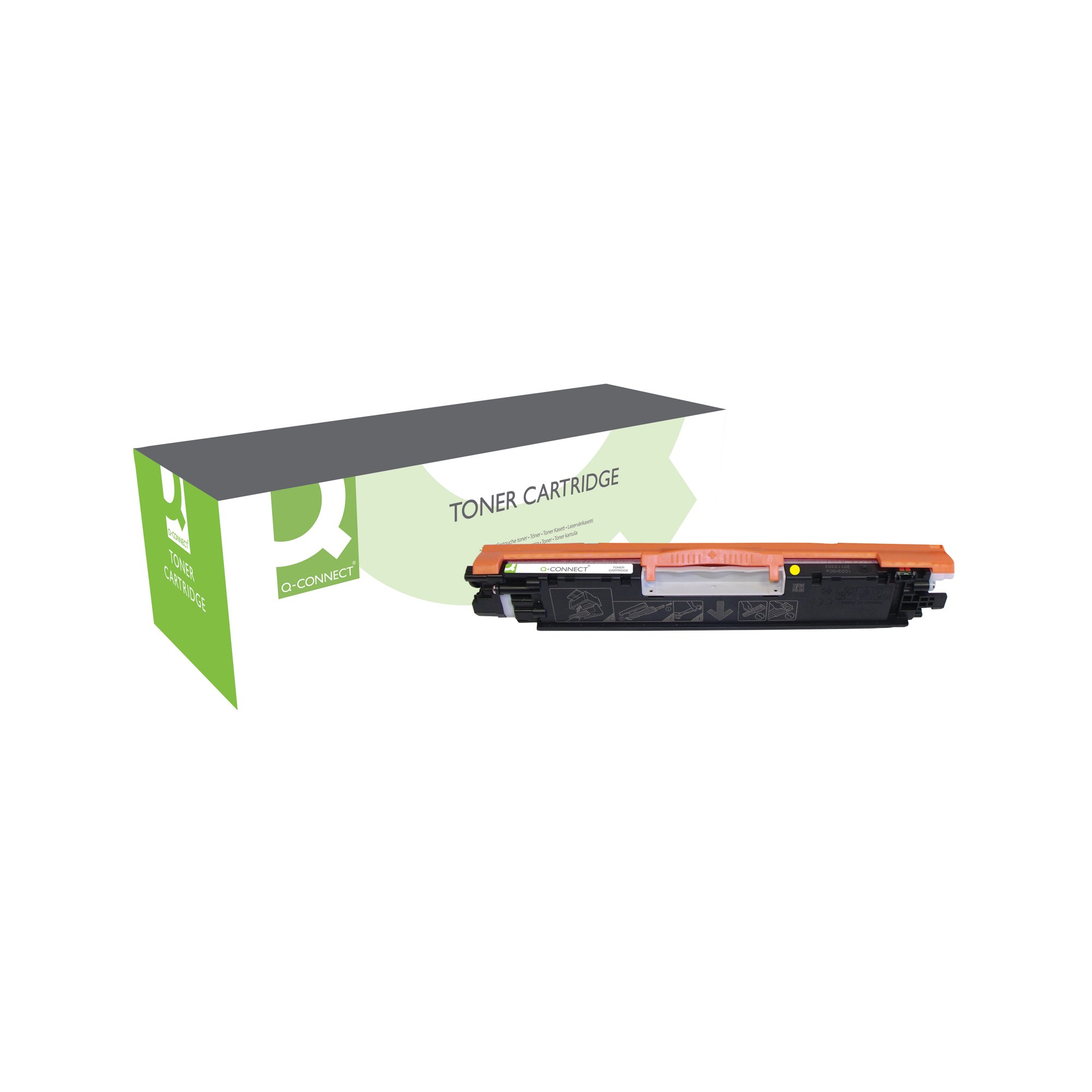 Q-CONNECT HP 126A YLW TONER CE312A