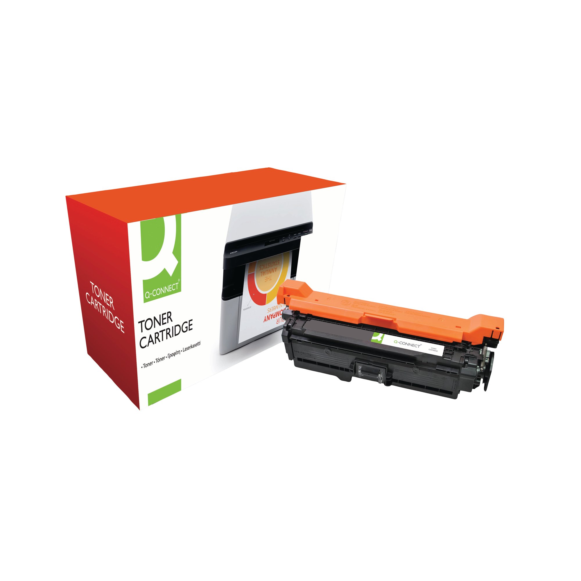 Q-CONNECT HP 507A BLACK TONER CE400A