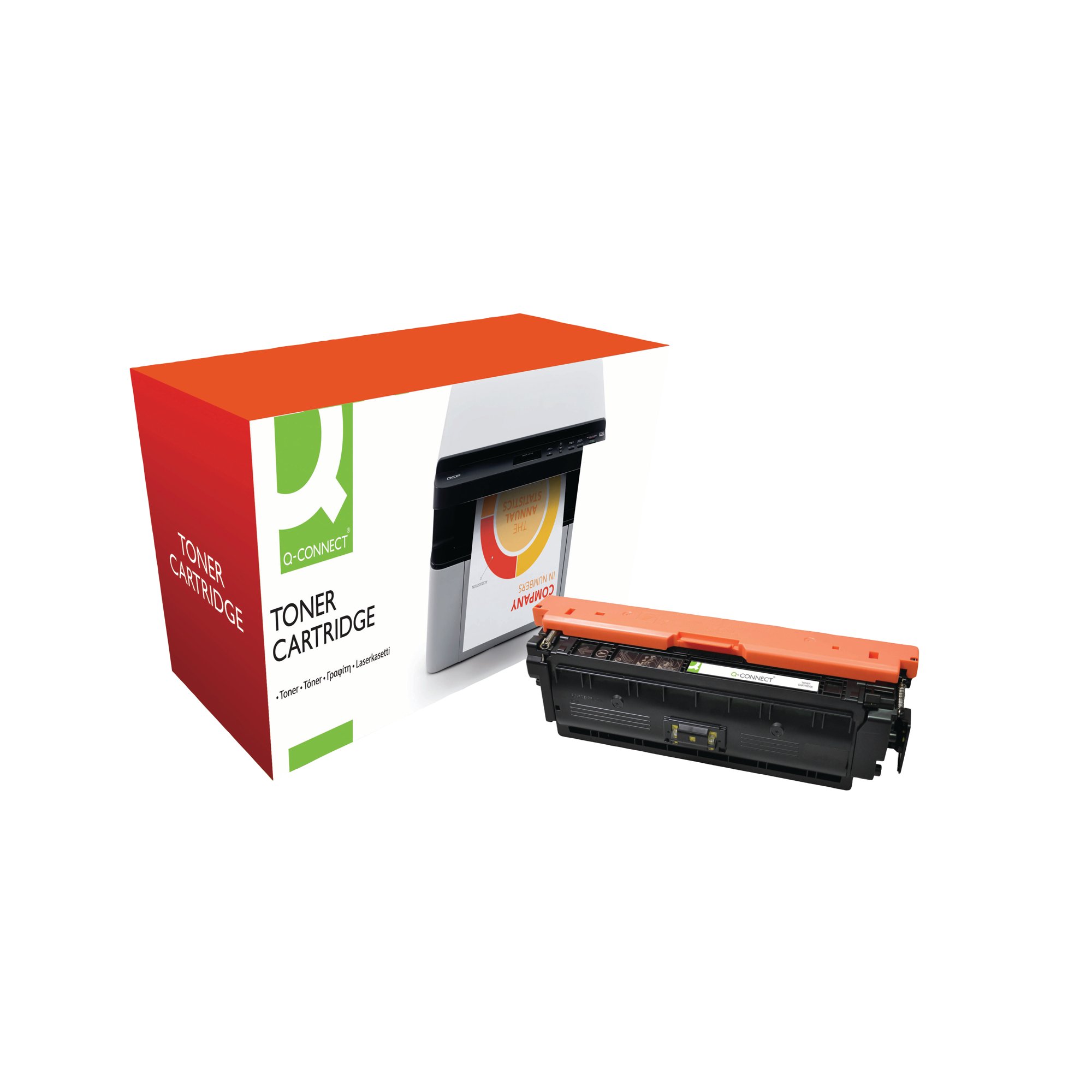 Q-CONNECT HP 508A YLW TONER CF362A