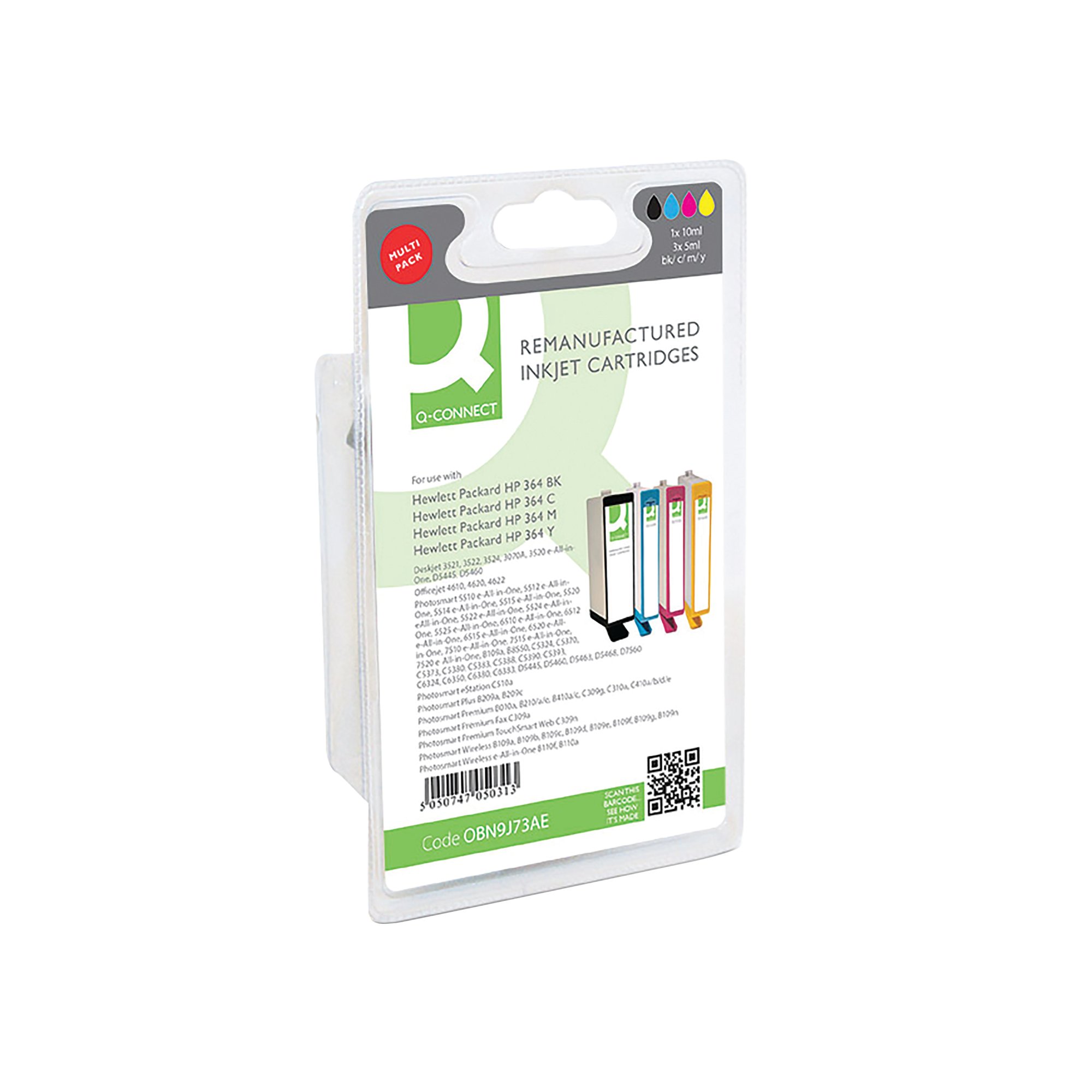 Q-CONNECT HP 364 INK MULTIPACK CMYK