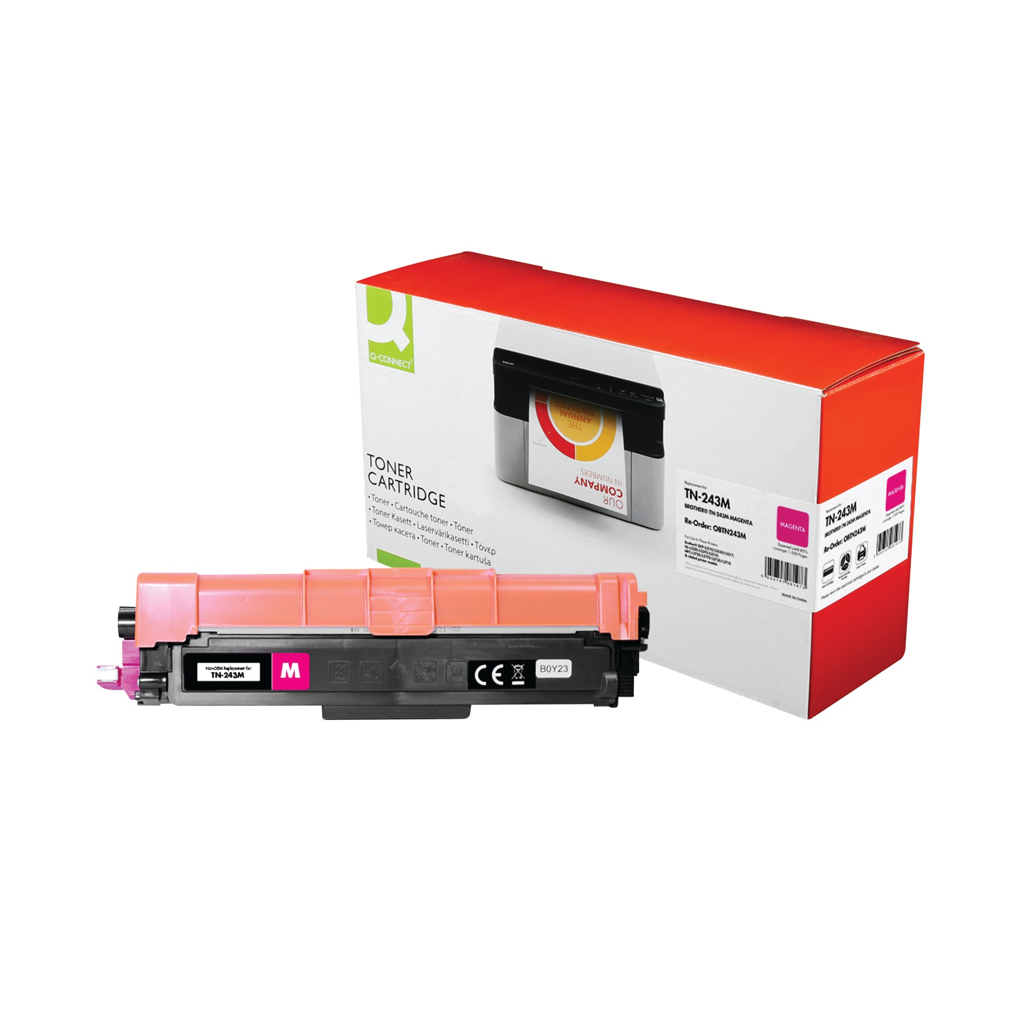 Q-CONNECT BROTHER TN-243M TONER MAG