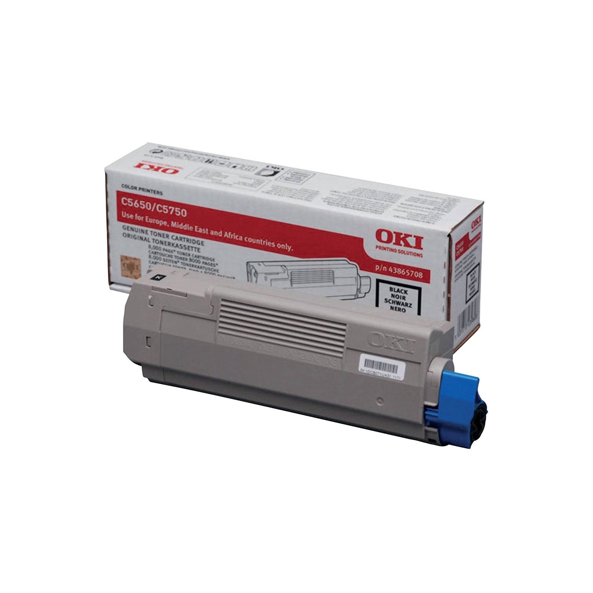 OKI C5650 C5750 LASER TONER BLACK