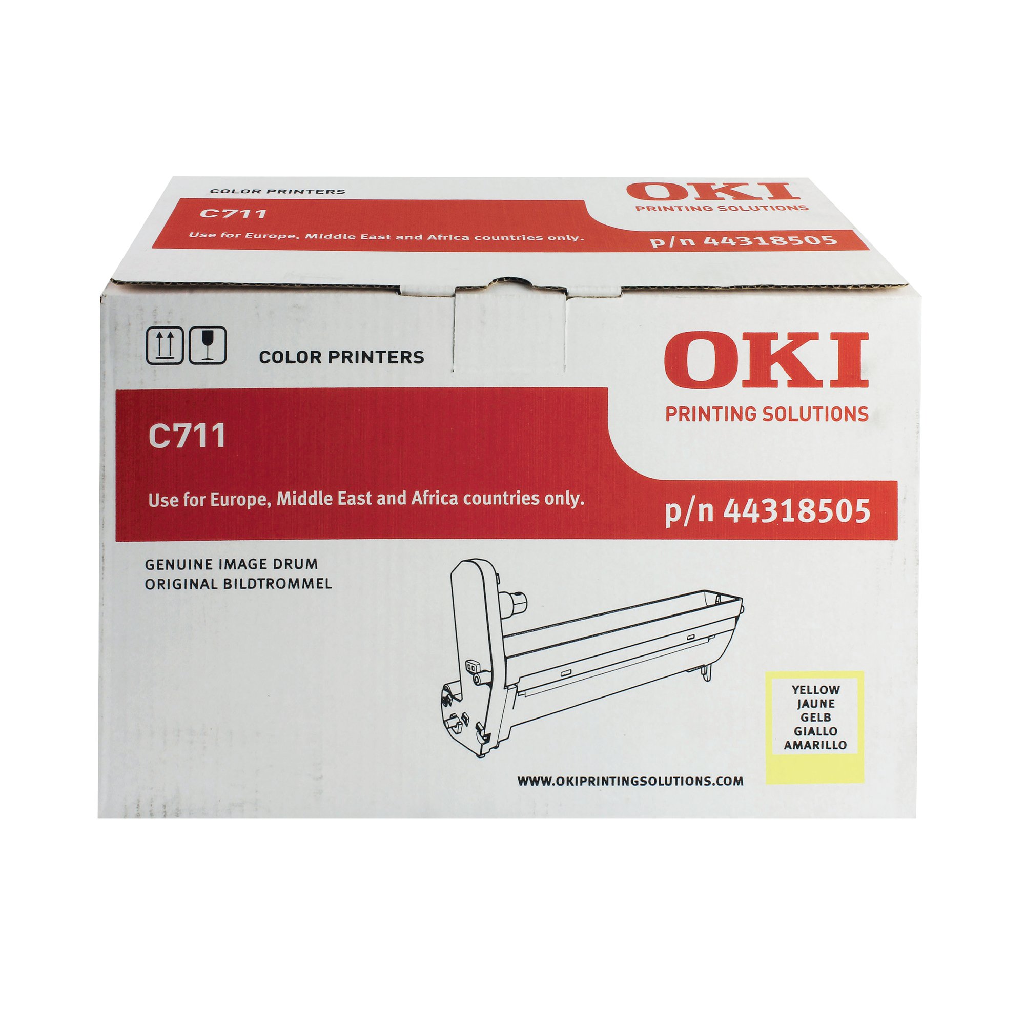 OKI C711 IMAGE DRUM YELLOW