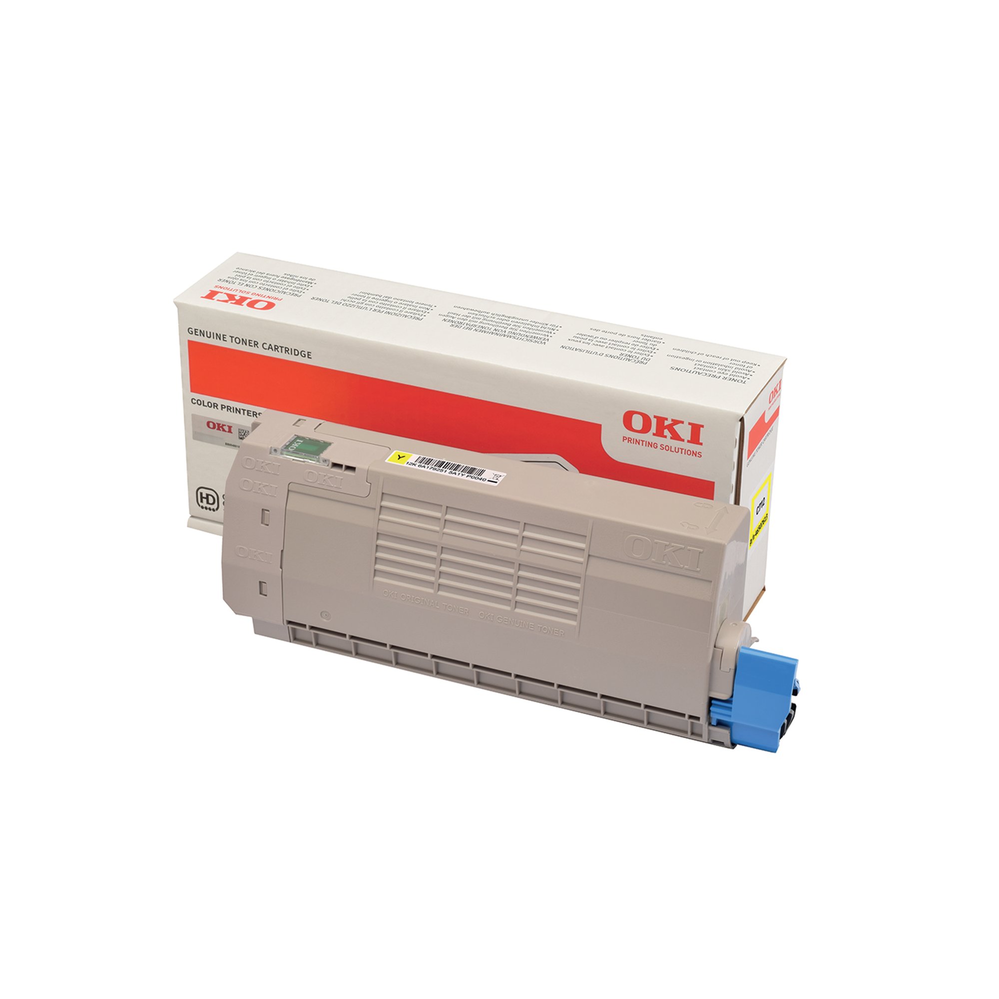 OKI C712 YELLOW TONER CARTRIDGE