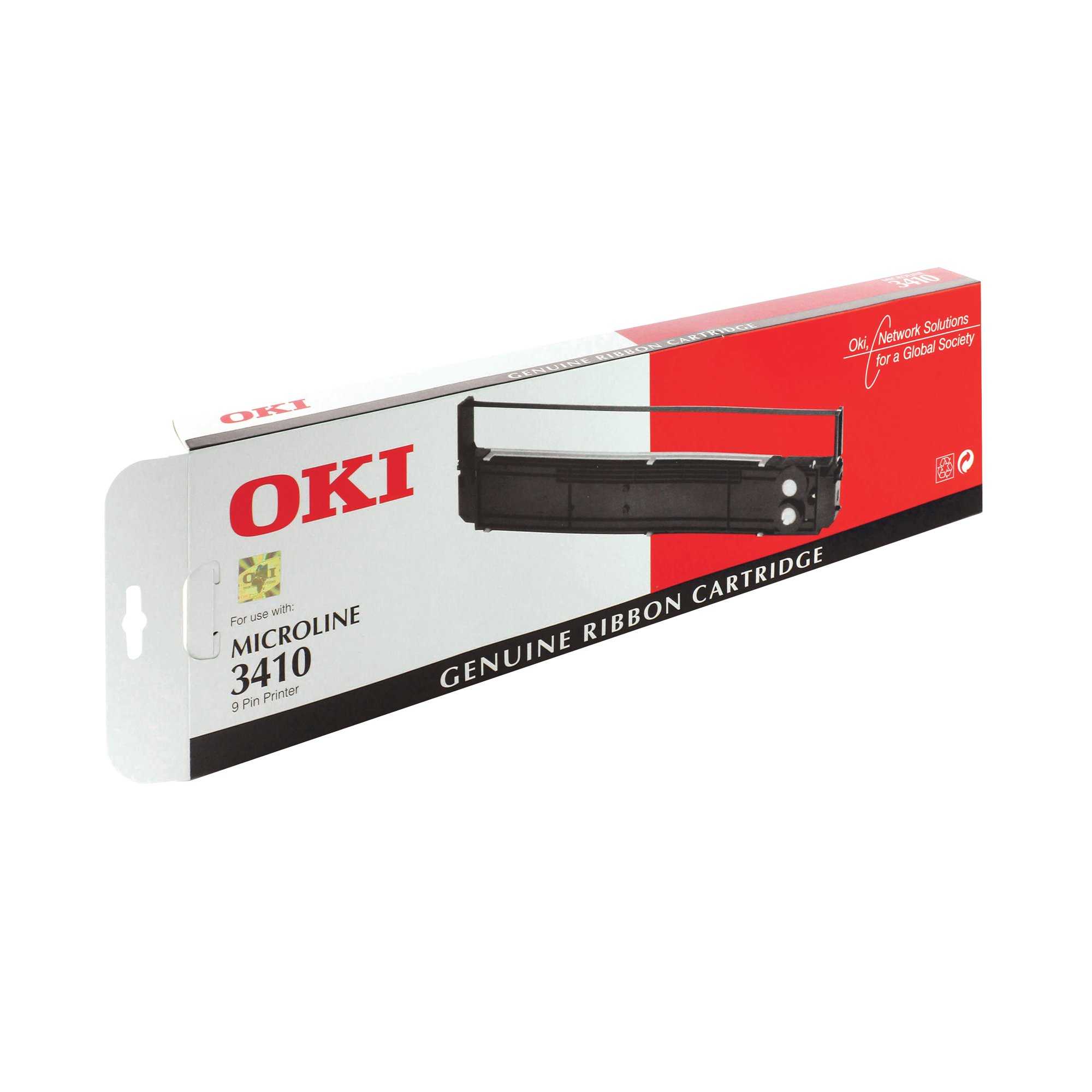 OKI ML3410 BLACK FABRIC RIBBON