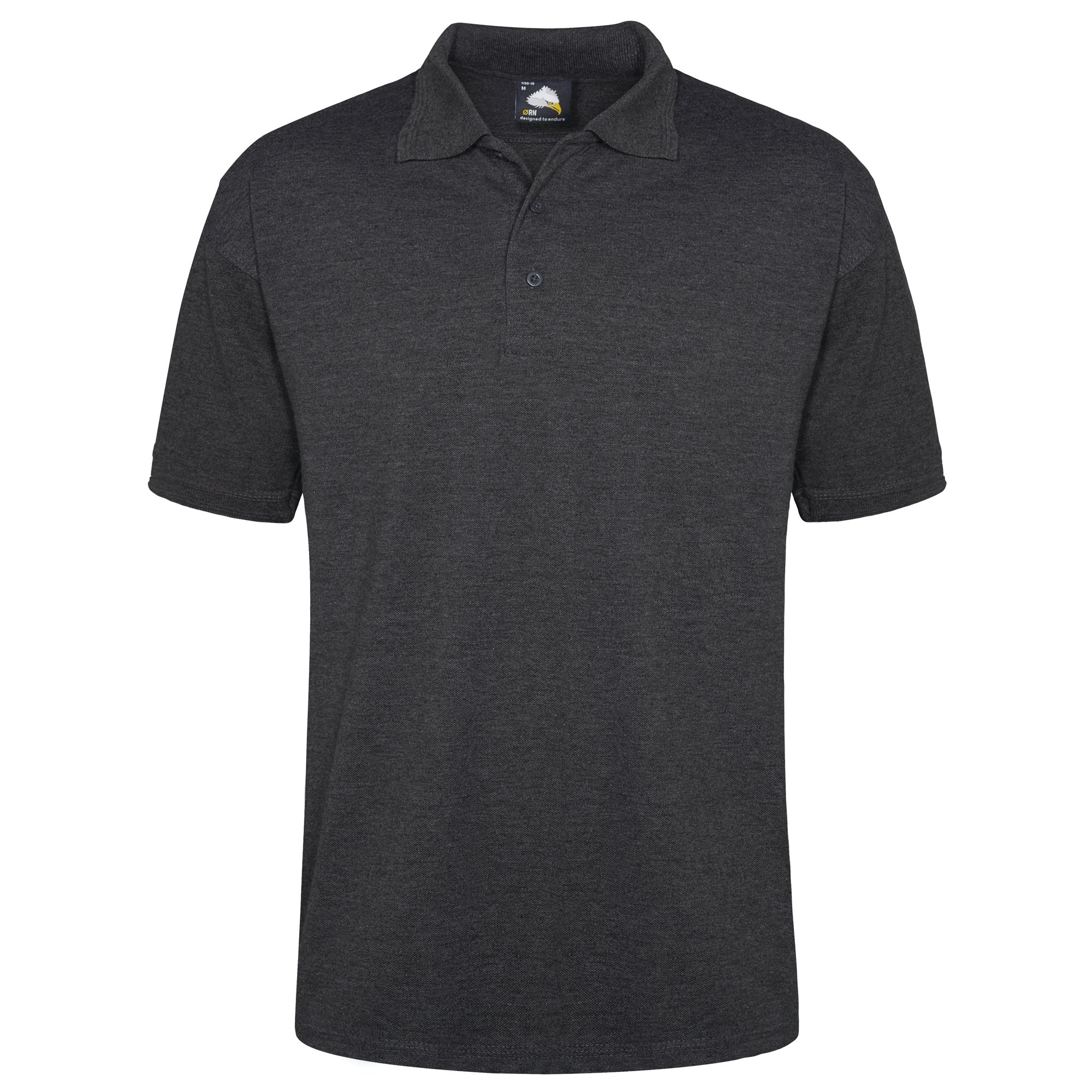EAGLE MALE POLO SHIRT CHARCOAL S