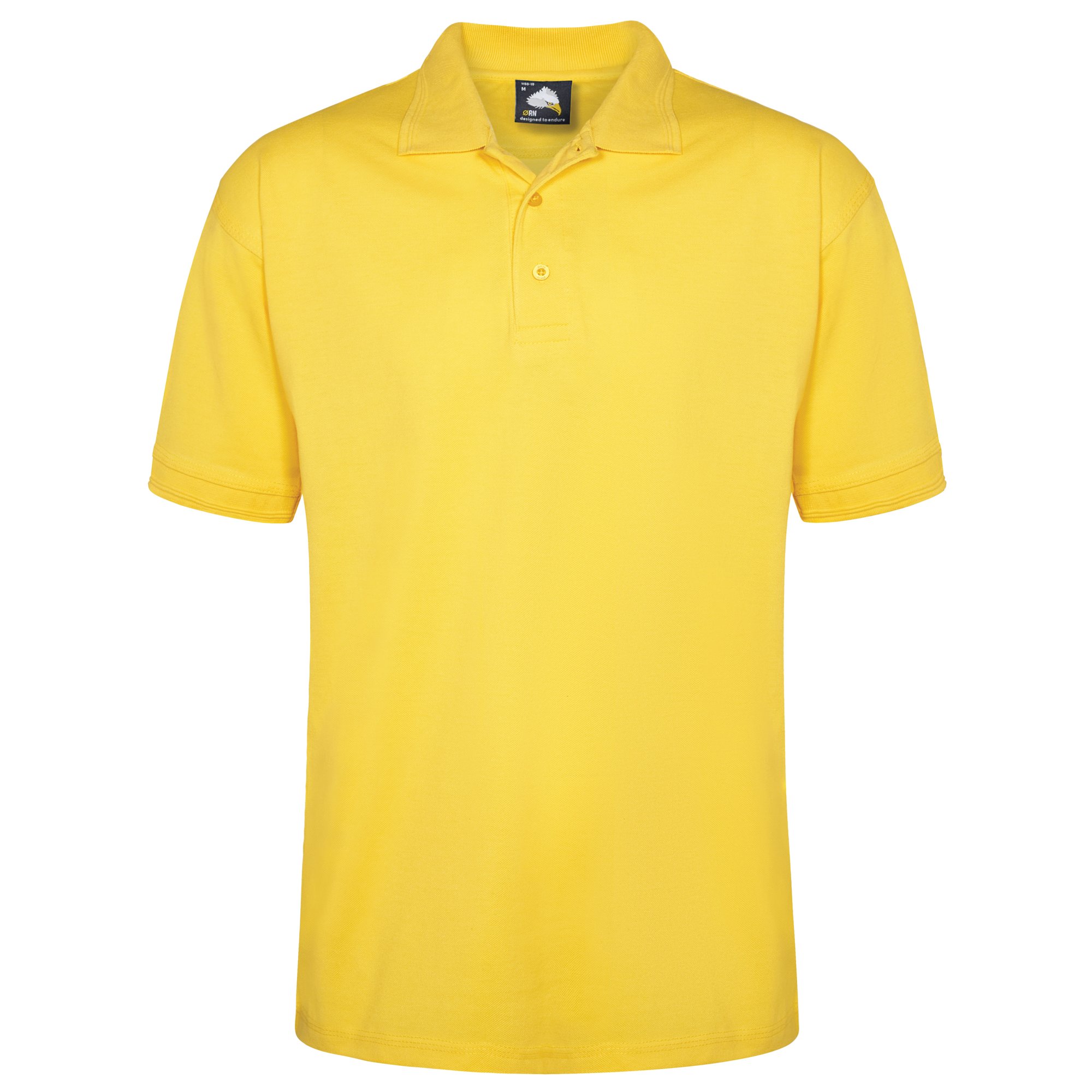 EAGLE MALE POLO SHIRT YELLOW XS