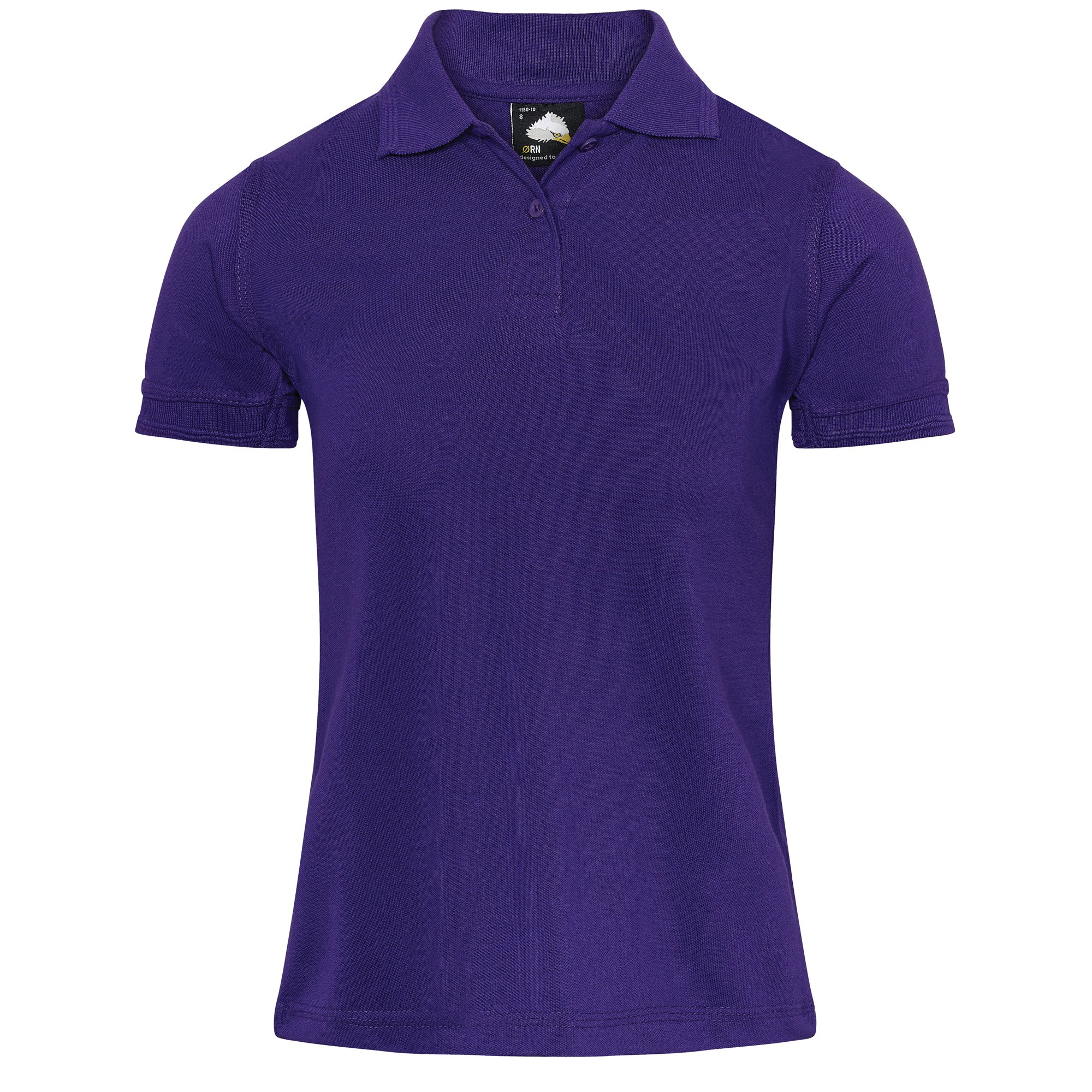 LADIES EAGLE POLO SHIRT PURPLE 18