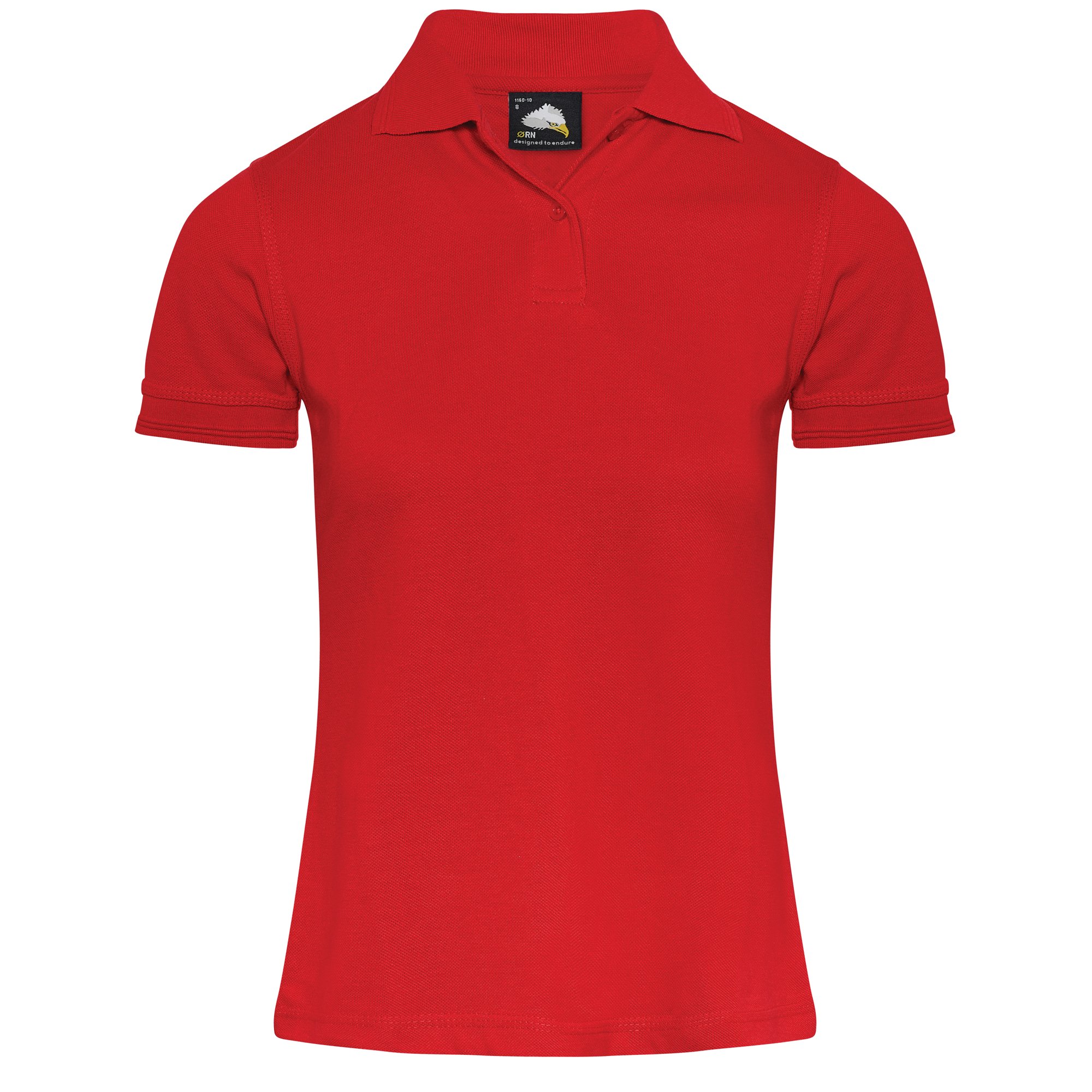 LADIES EAGLE POLO SHIRT RED 20