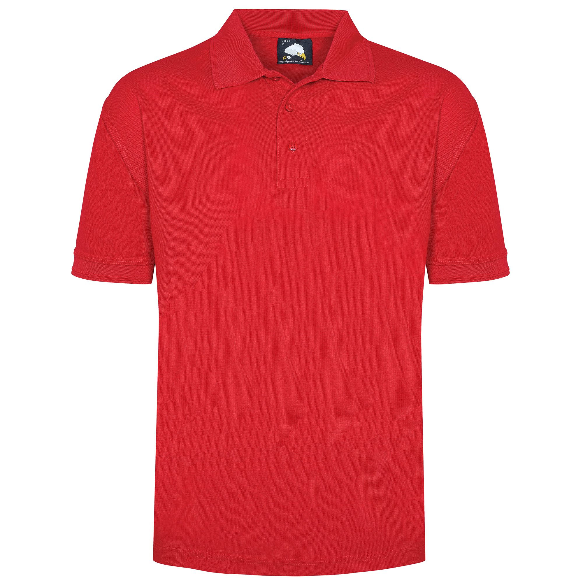 ORIOLE WICKING POLO SHIRT RED 3XL