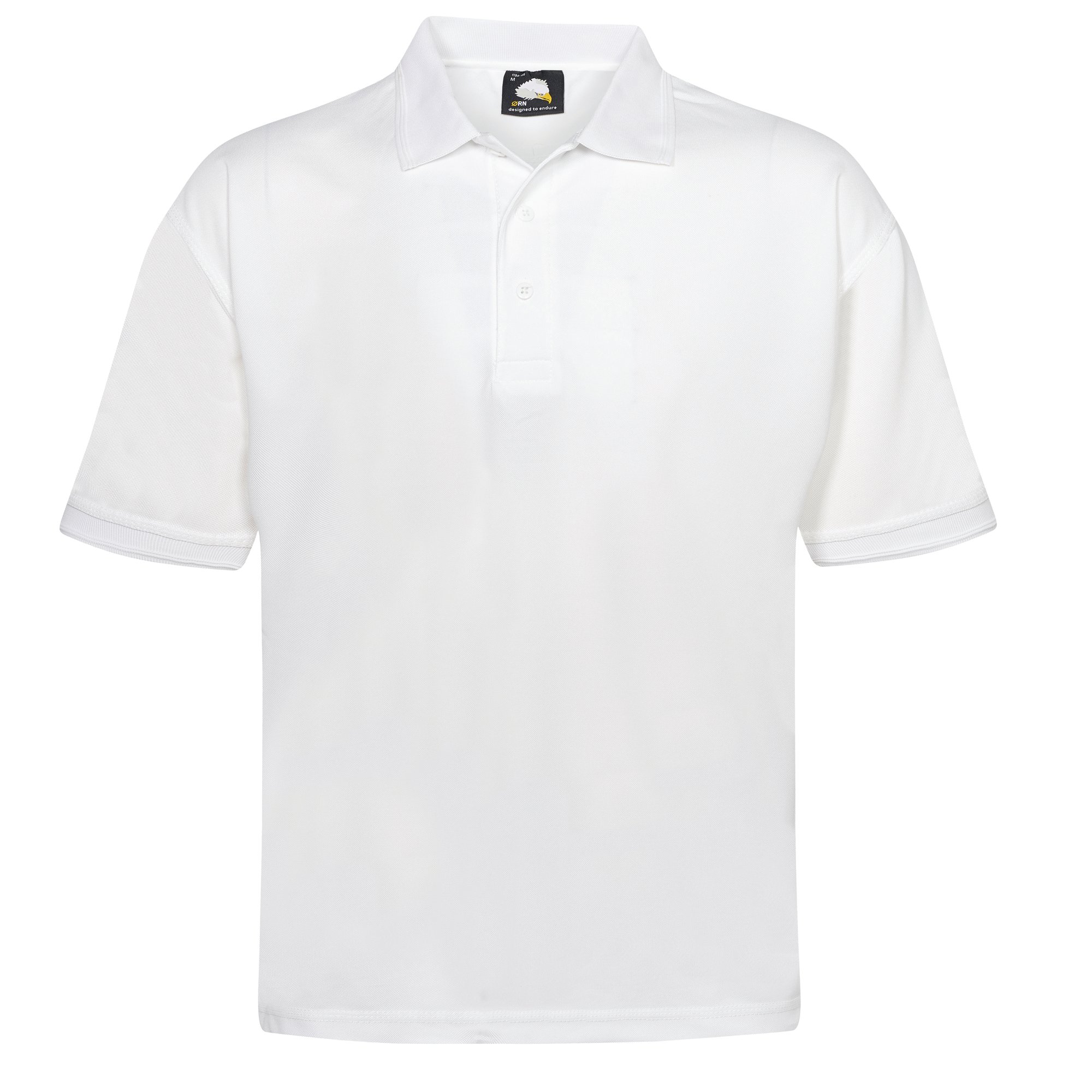ORIOLE WICKING POLO SHIRT WHITE M
