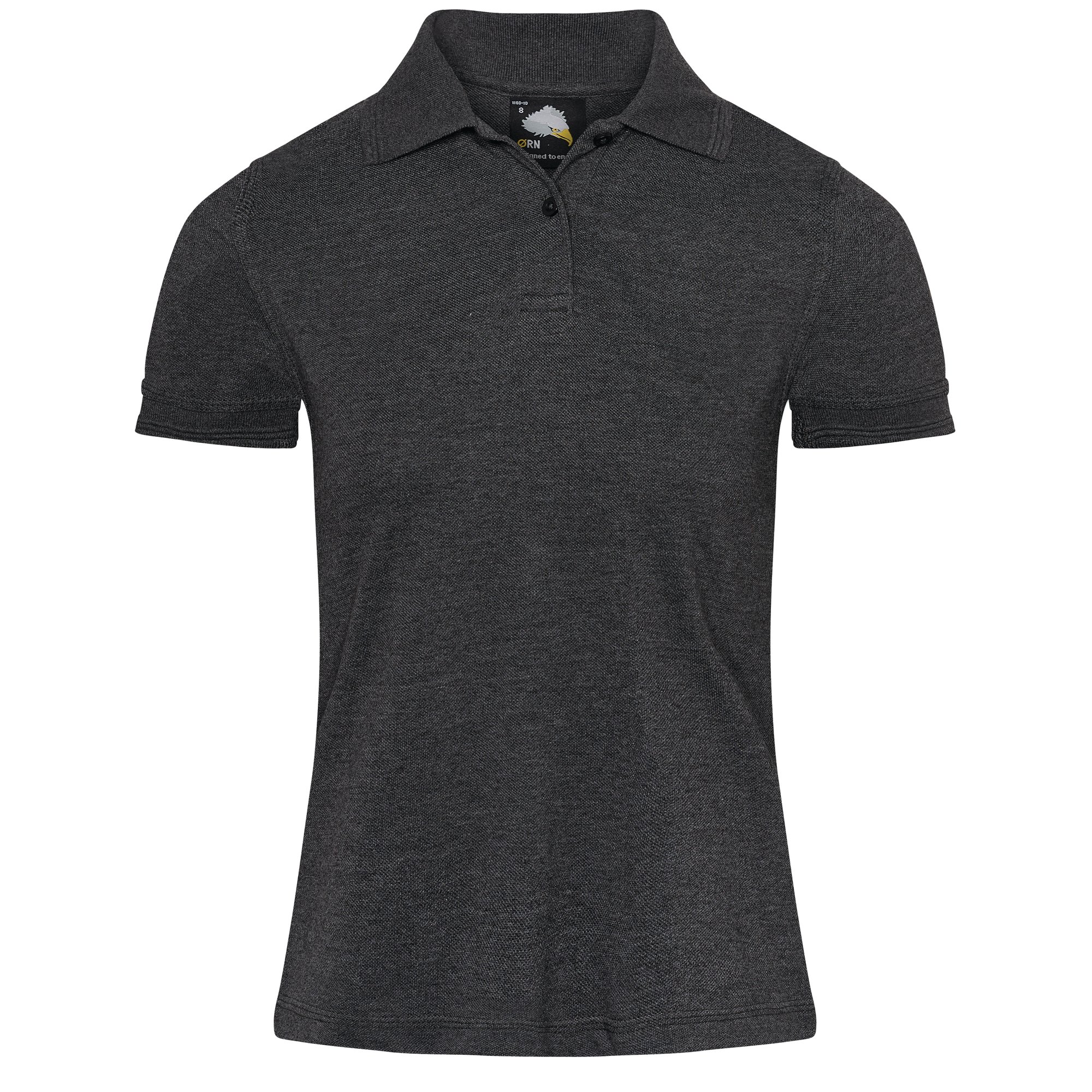 LADIES EAGLE POLO CHARCOAL 20