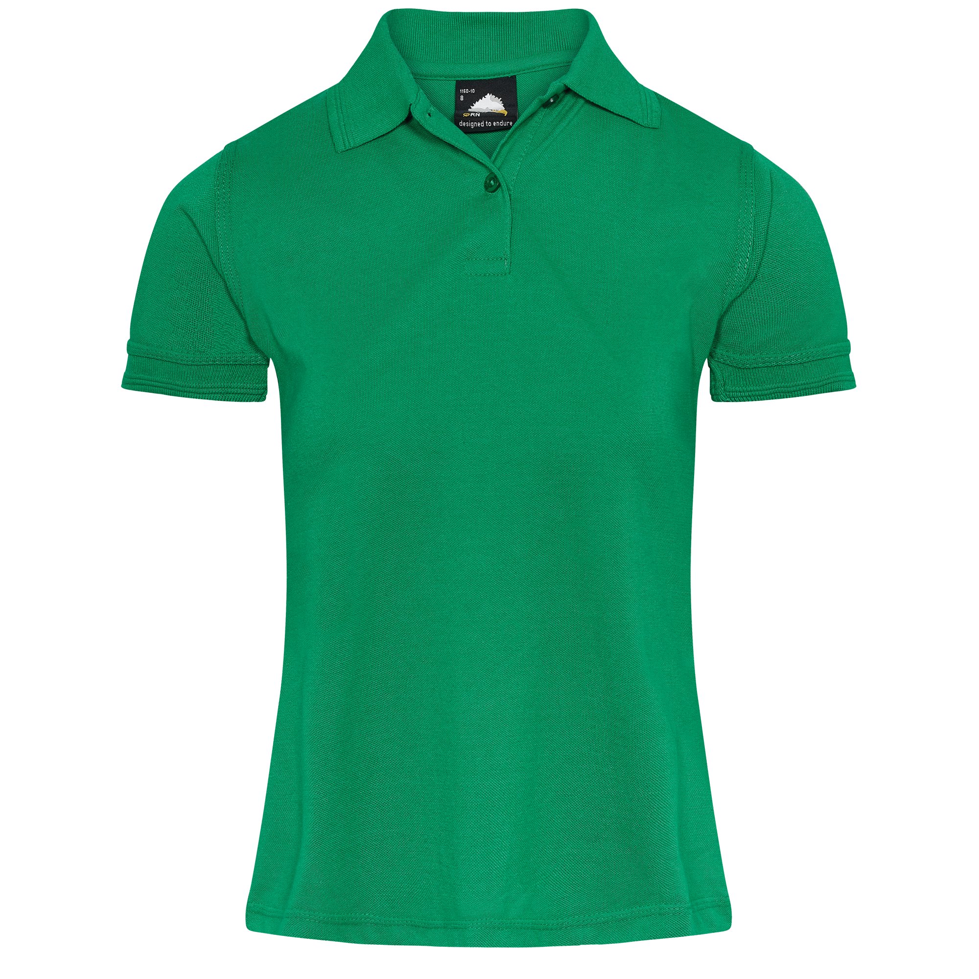 LADIES EAGLE POLO KELLY GRN 22