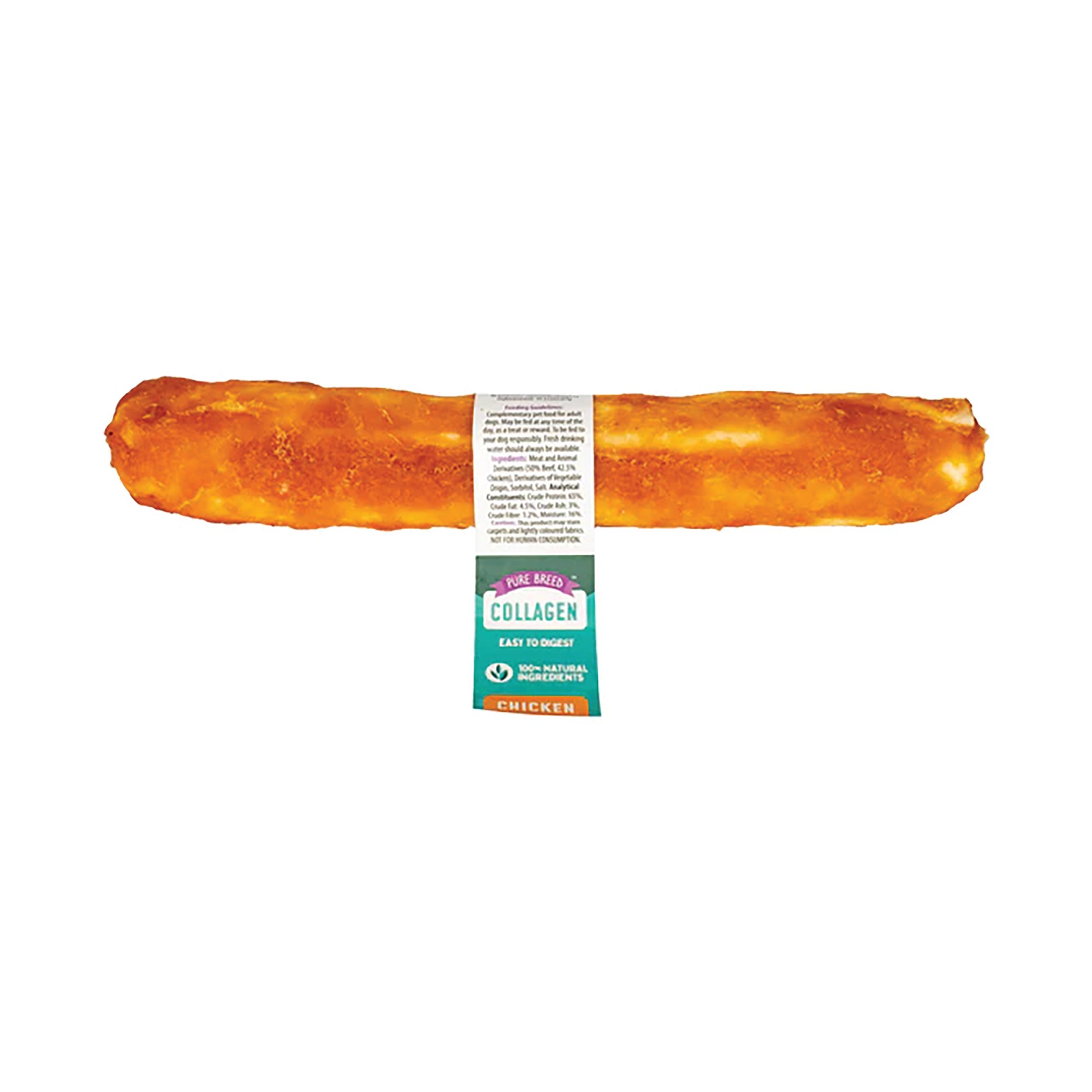 DOG CHEW COLLAGEN RL CHICKEN LG PK12