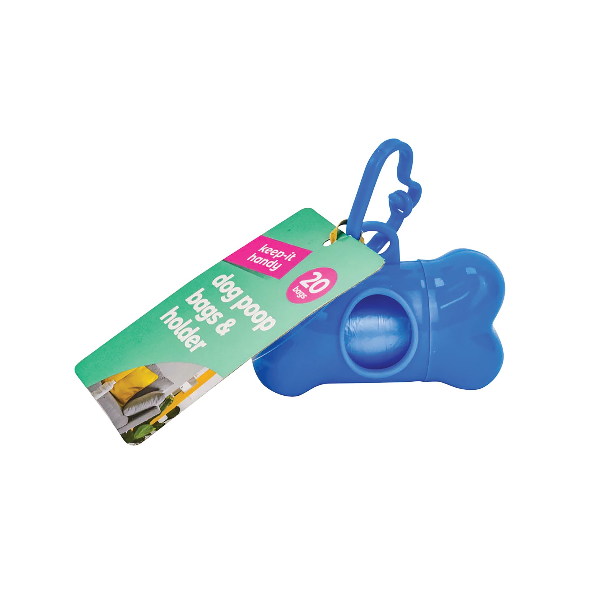 DOG POO BAGS AND HOLDER PK10