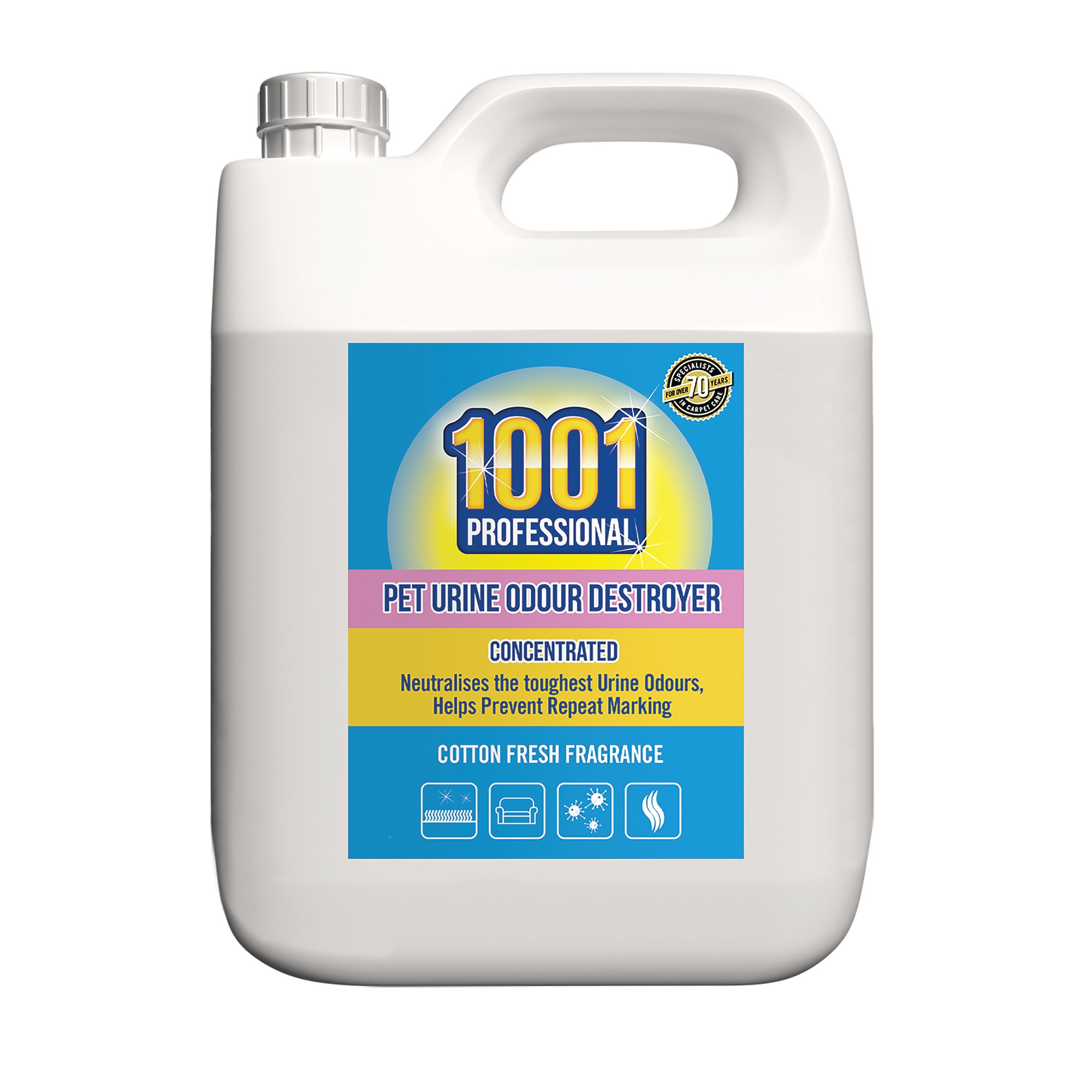 1001 PRO URINE ODOUR DESTROY 5L PK2