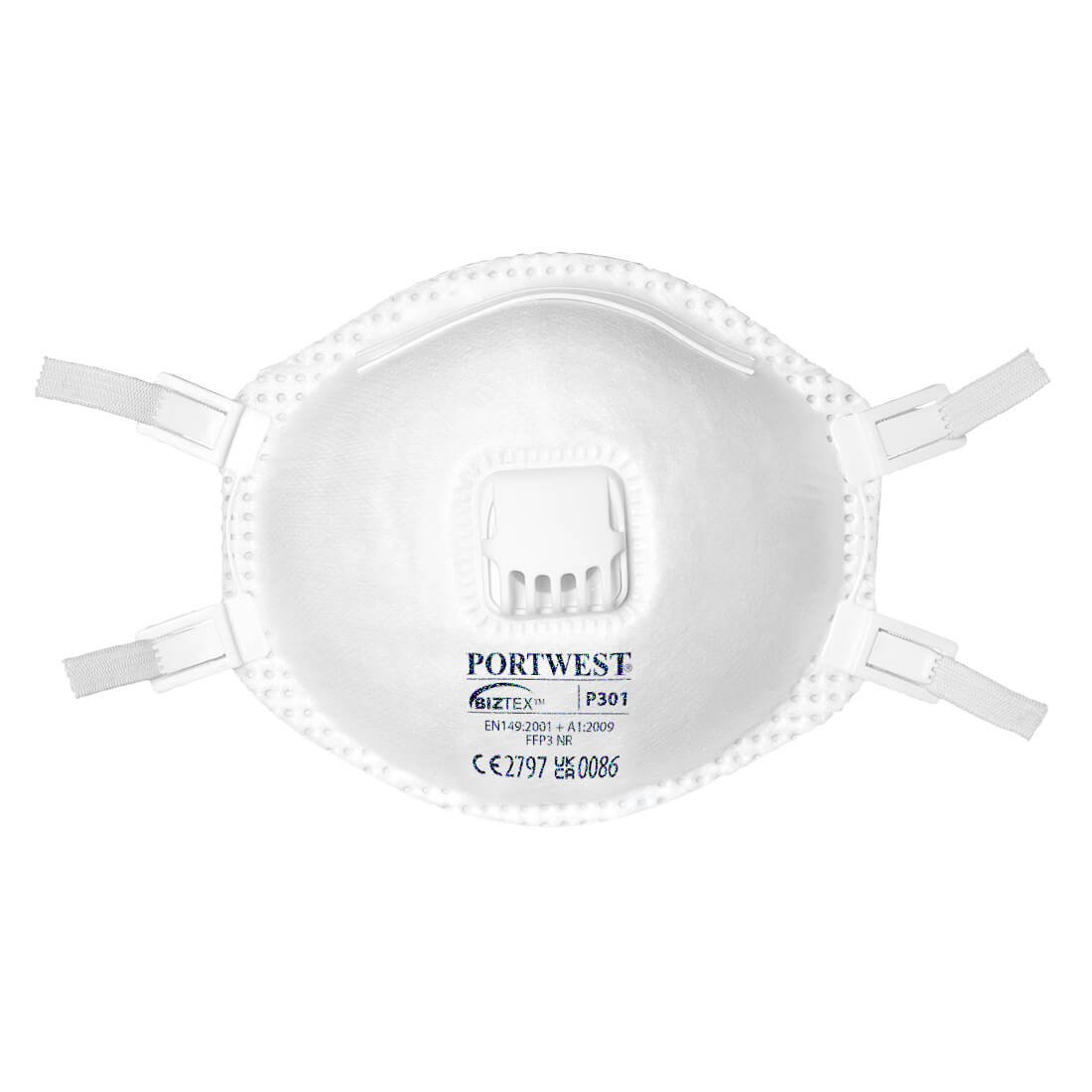 FFP3 VALVED RESPIRATOR PK10 WHT PK10