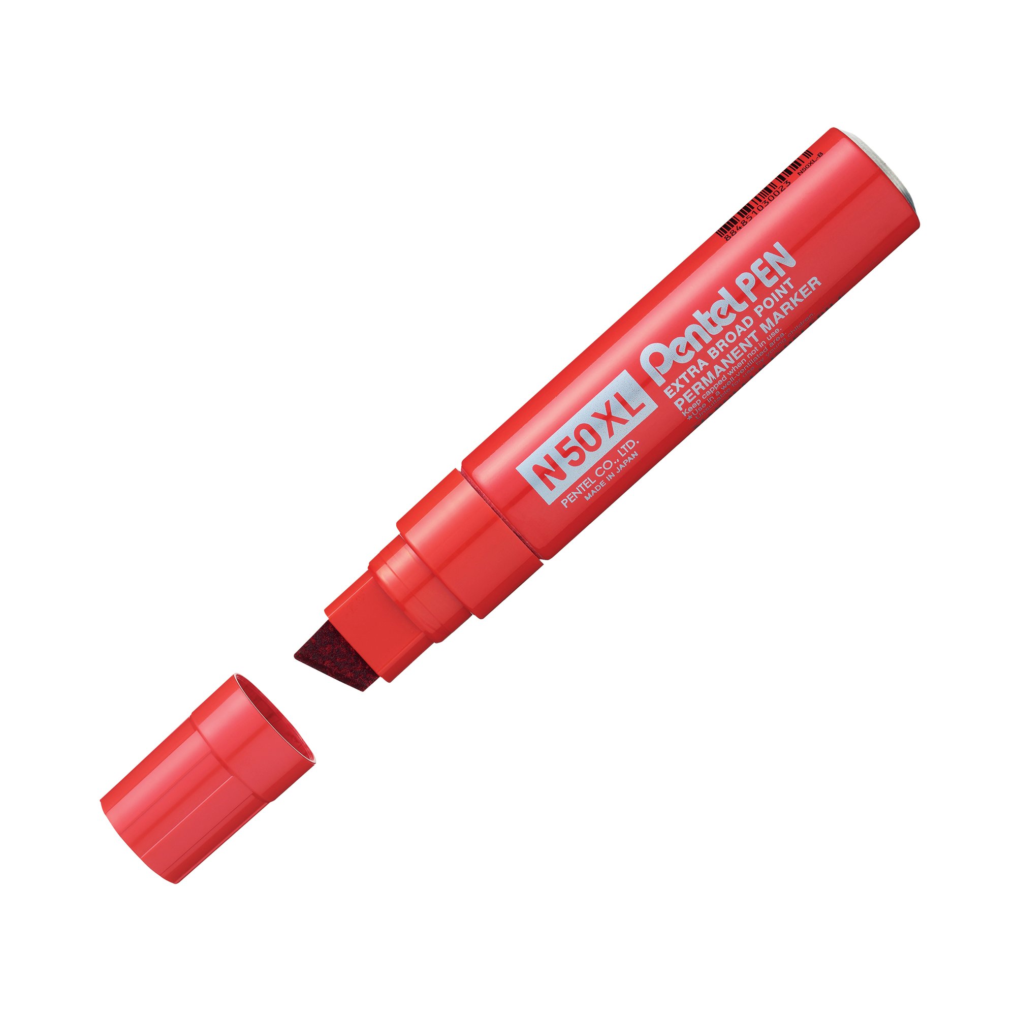 PENTEL JUMBO MARKER RED PK6
