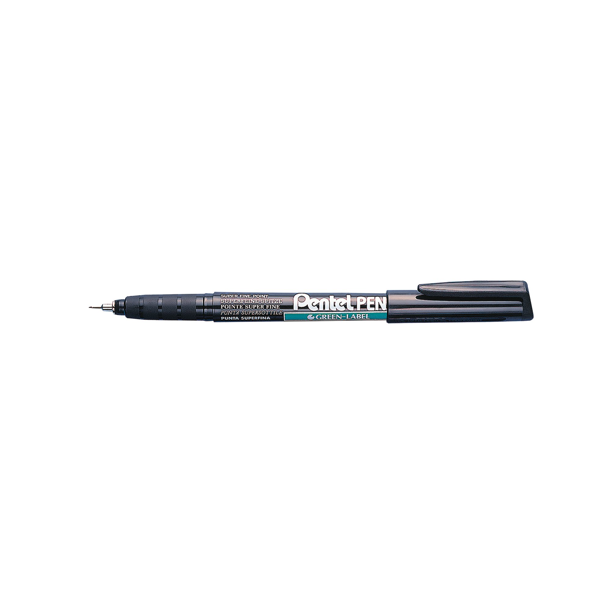 PENTEL NMF50 MARKER 0.4 BLACK PK12