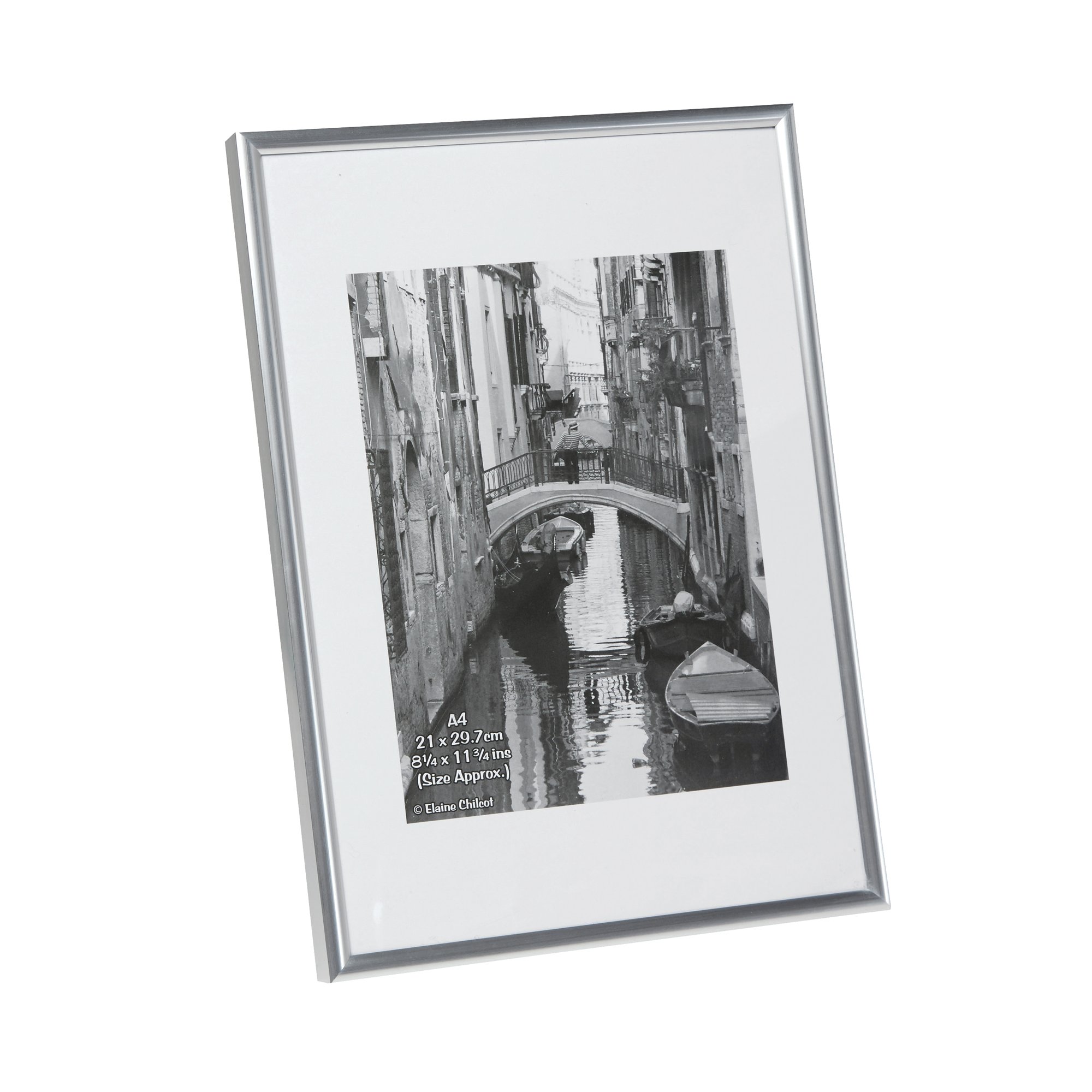 HAMPTON FRAMES CERF FRAME A4 SILVER