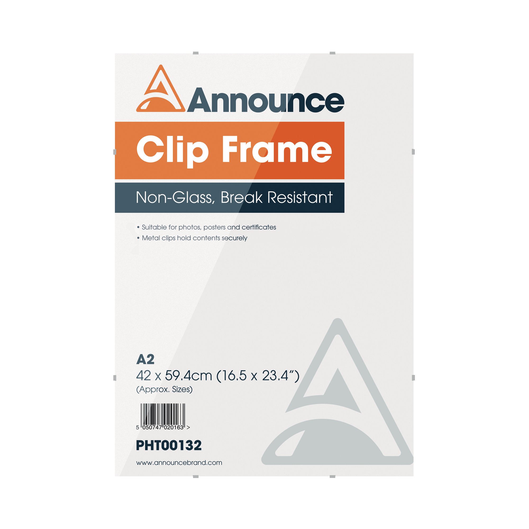 ANNOUNCE A2 METAL CLIP FRAME