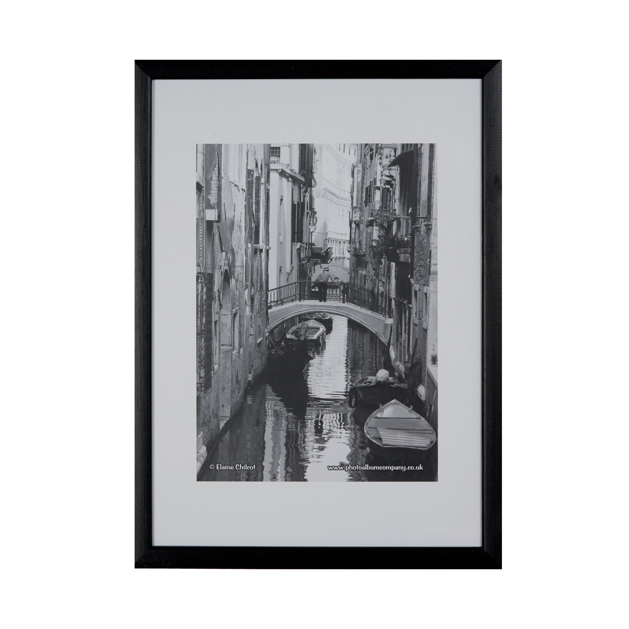 HAMPTON FRAMES BLACK WOODEN FRAME A3