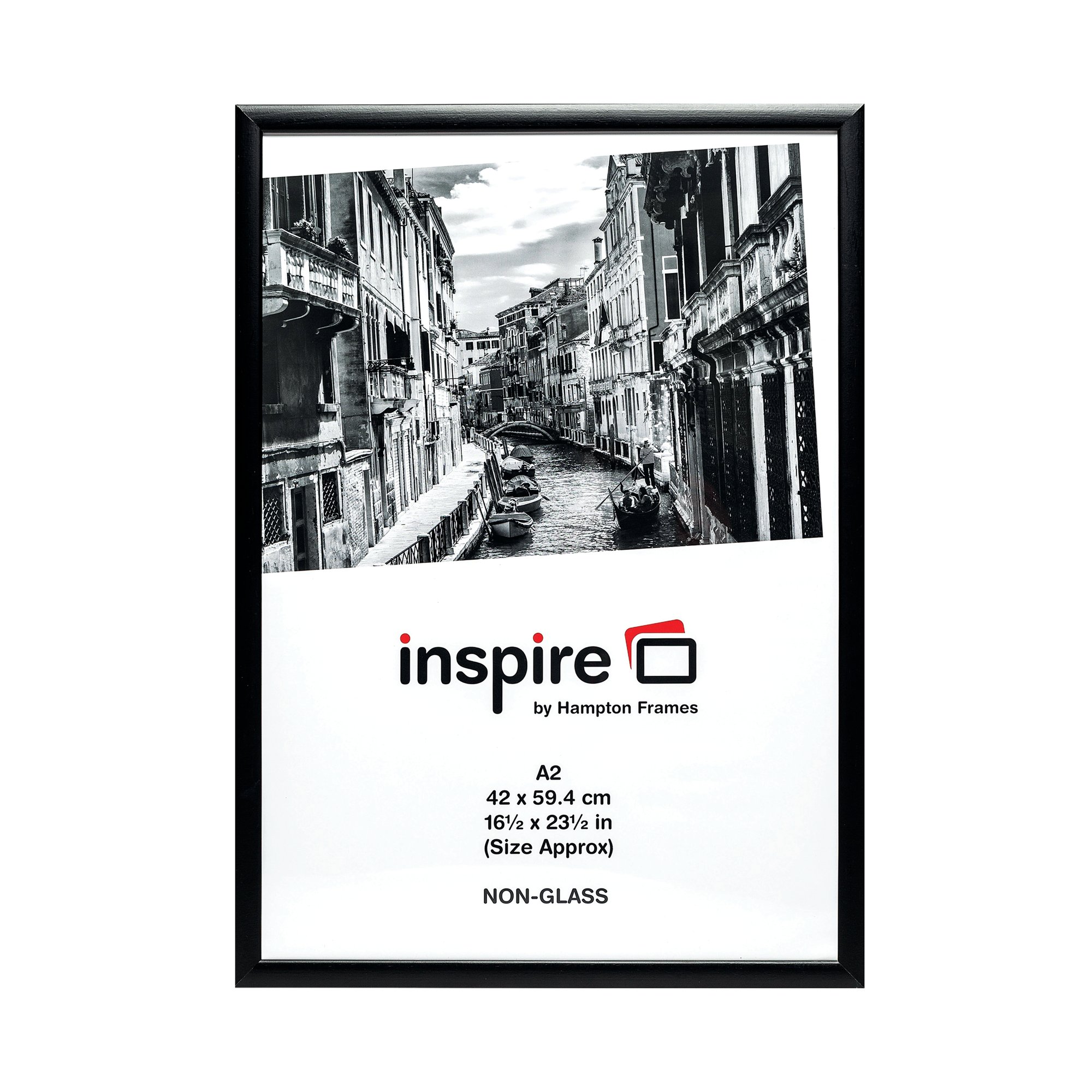 HAMPTON FRAMES NON-GLASS FRM A2 BLK
