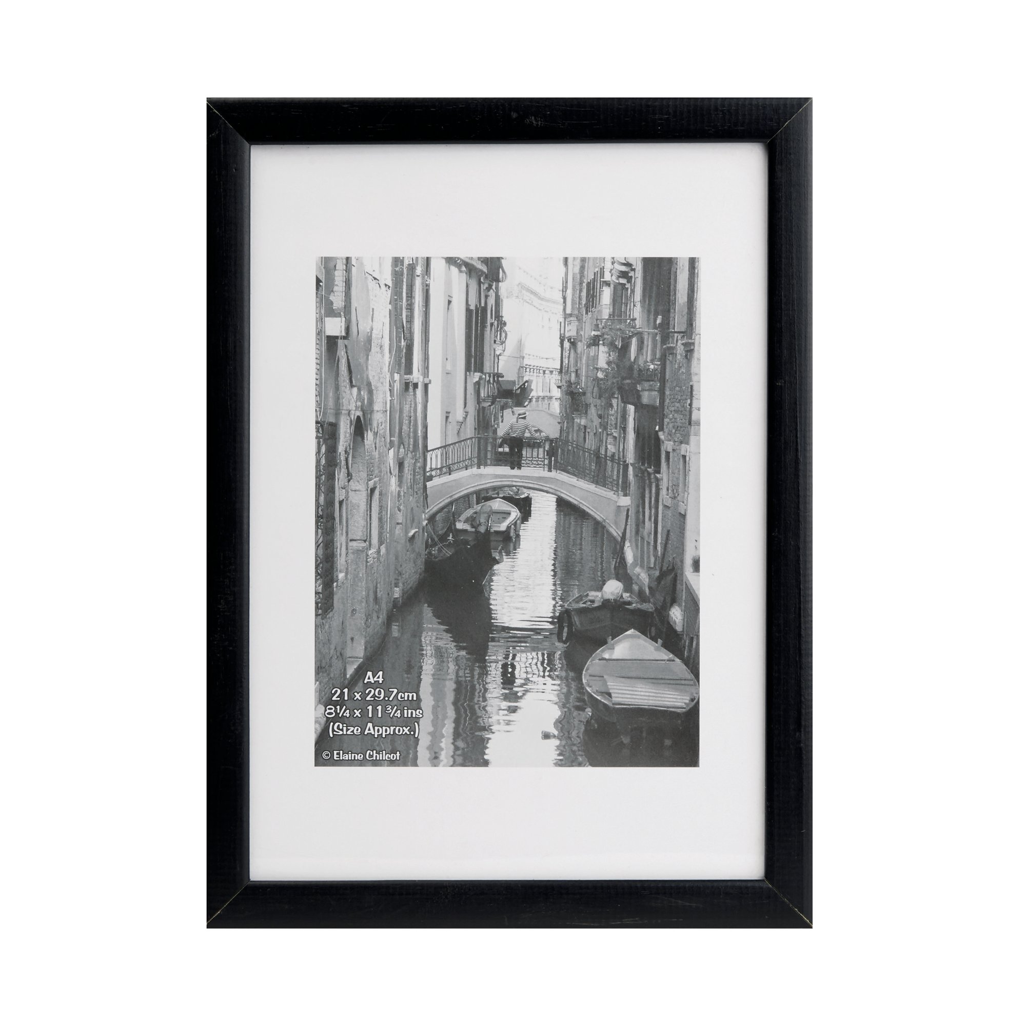 HAMPTON FRAMES BLACK WOOD CERF FRM