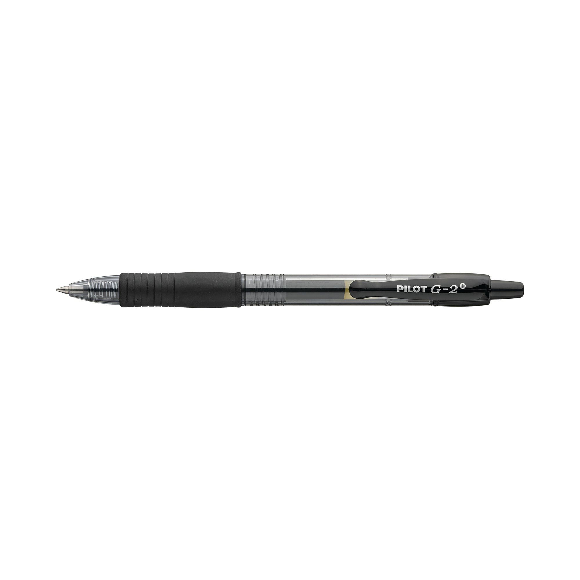 PILOT G-2+ BEGREEN ROL MED BLK PK12