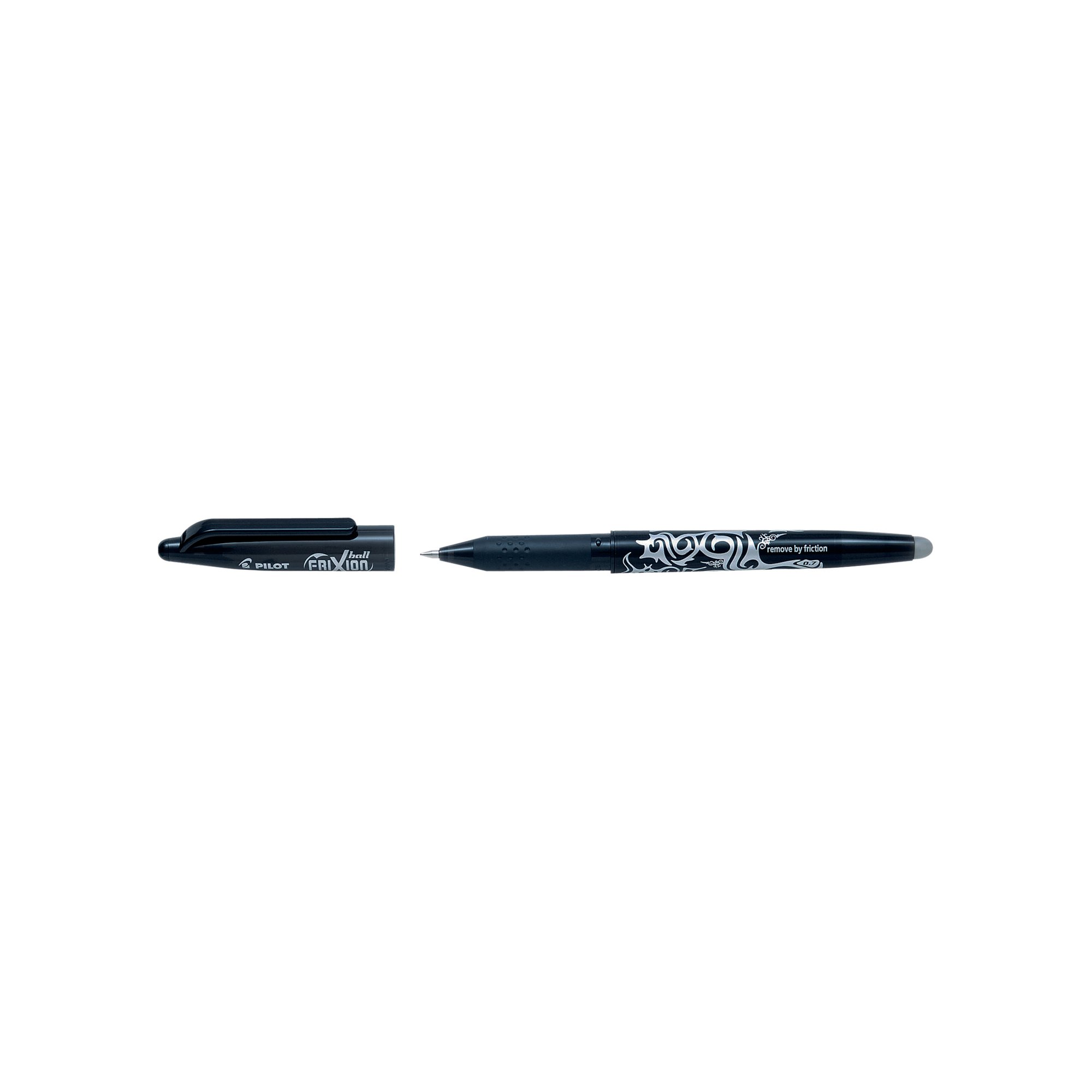 PILOT ERASABLE ROLLERBAL PEN BLK P12