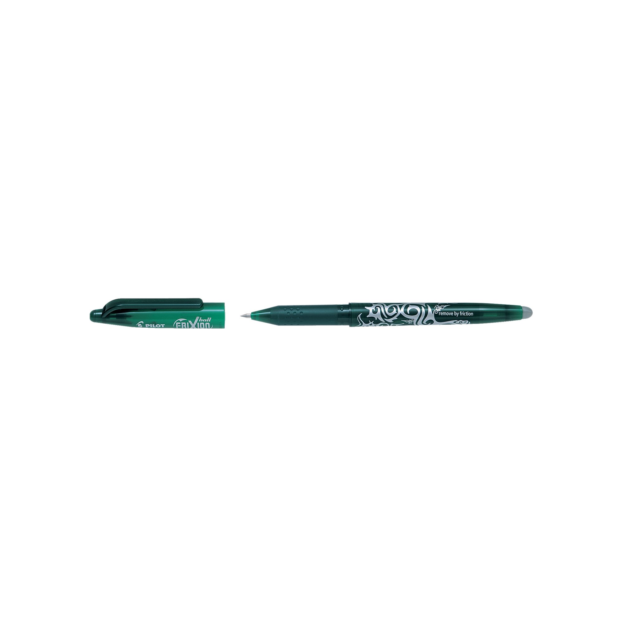 PILOT FRIXION GREEN ROLLERBALL PK12