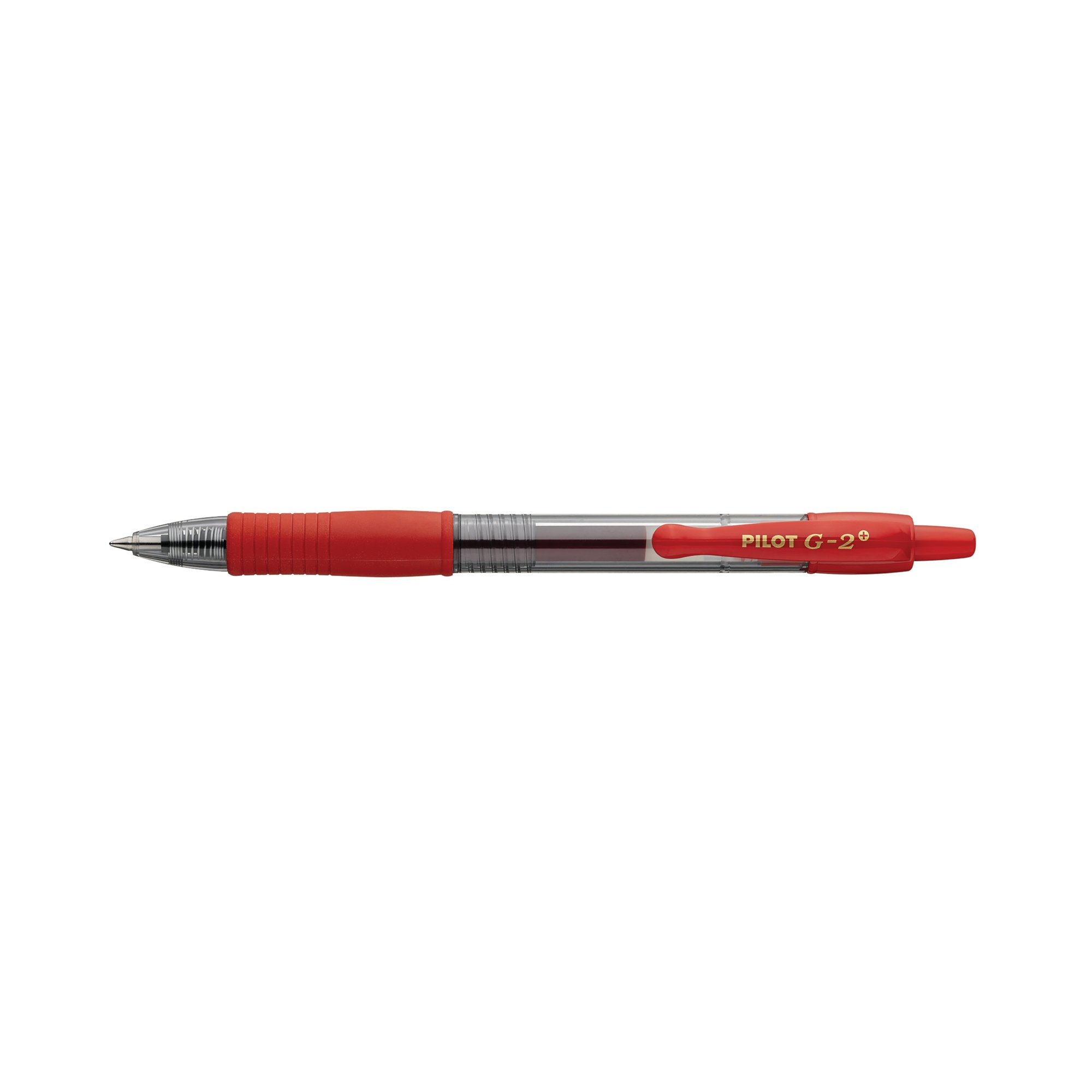 PILOT G2+ BEGREEN RBALL RED PK 12