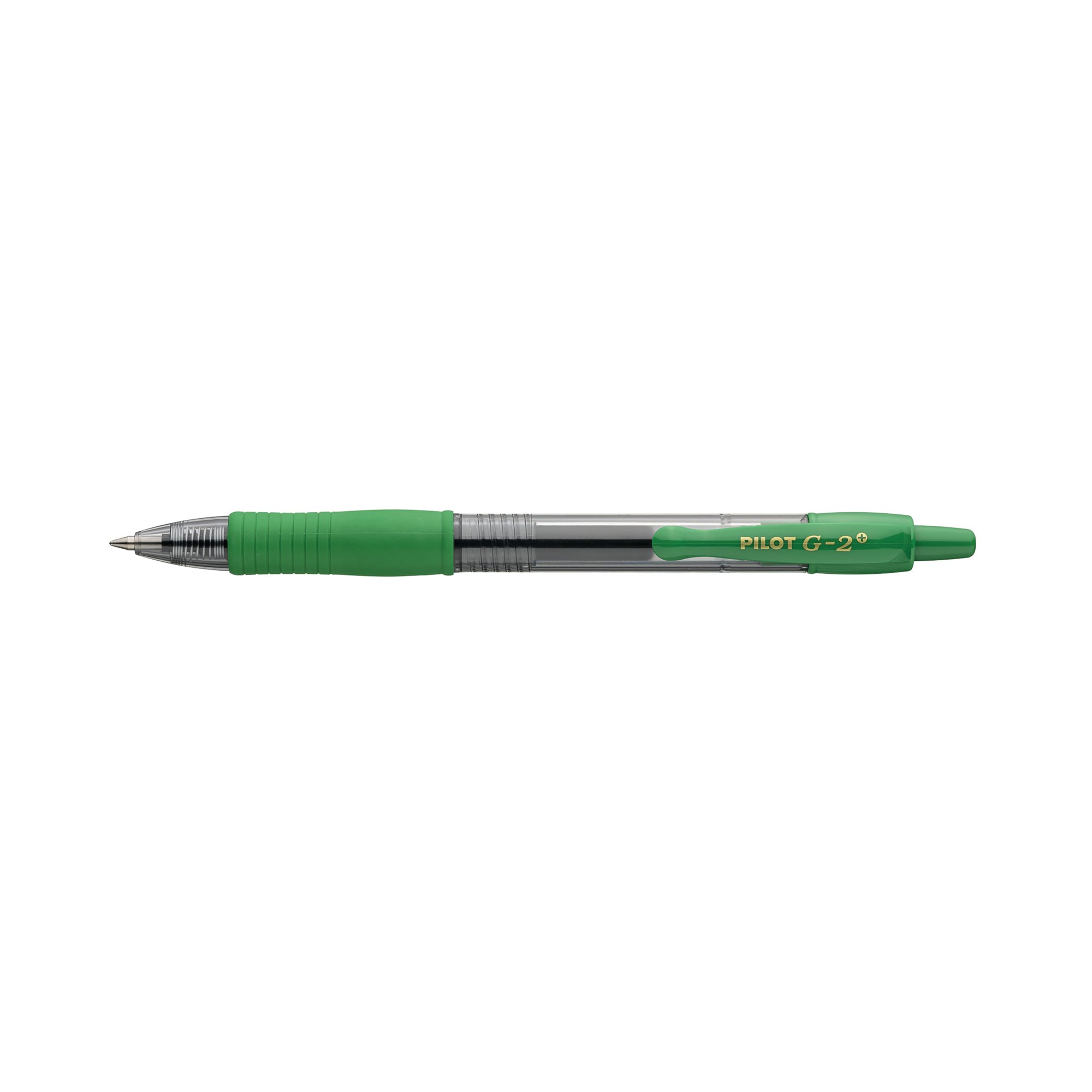 PILOT G2+ BEGREEN RBALL GRN PK 12