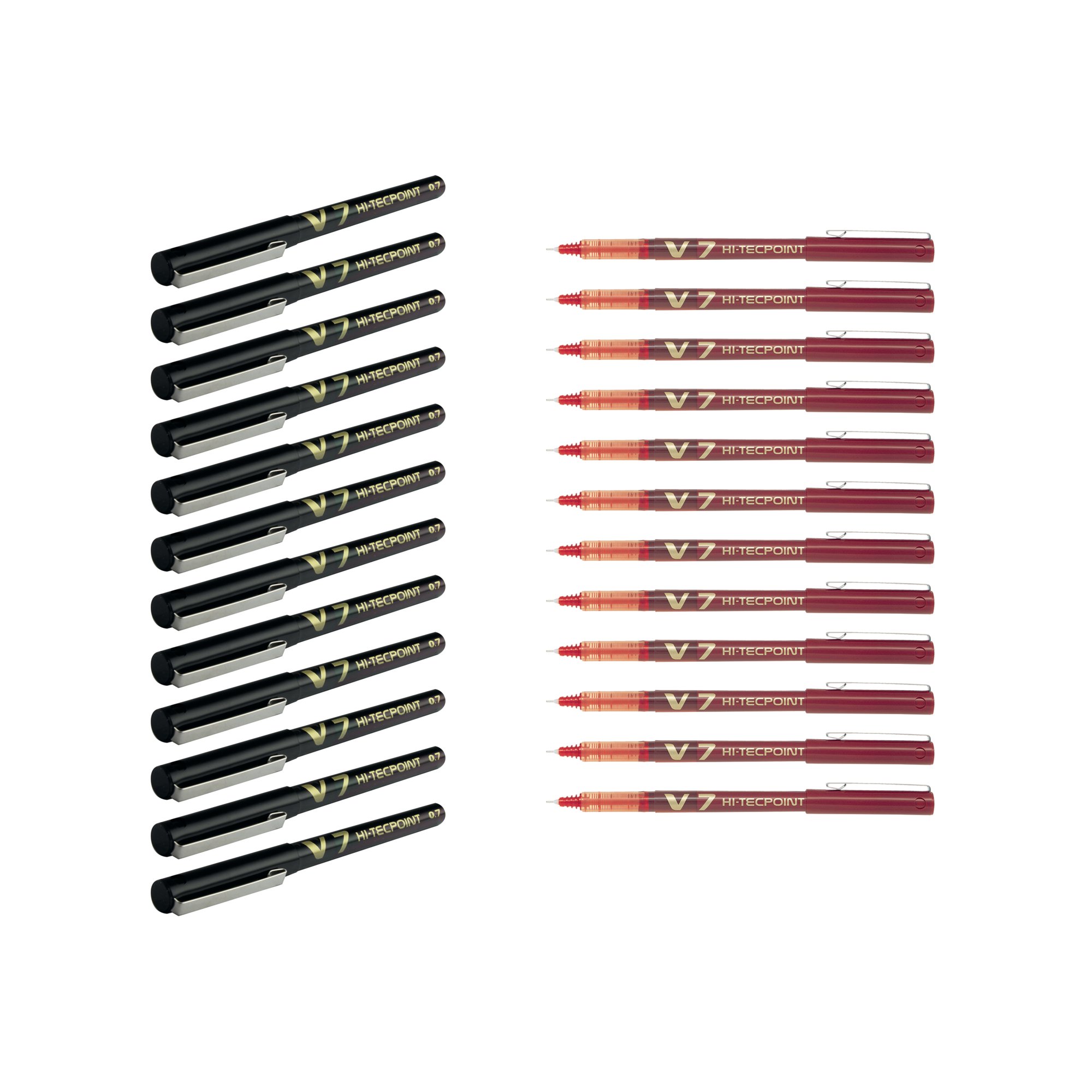PILOT V7 BUY 12BLK GET 12 V7 RED FOC