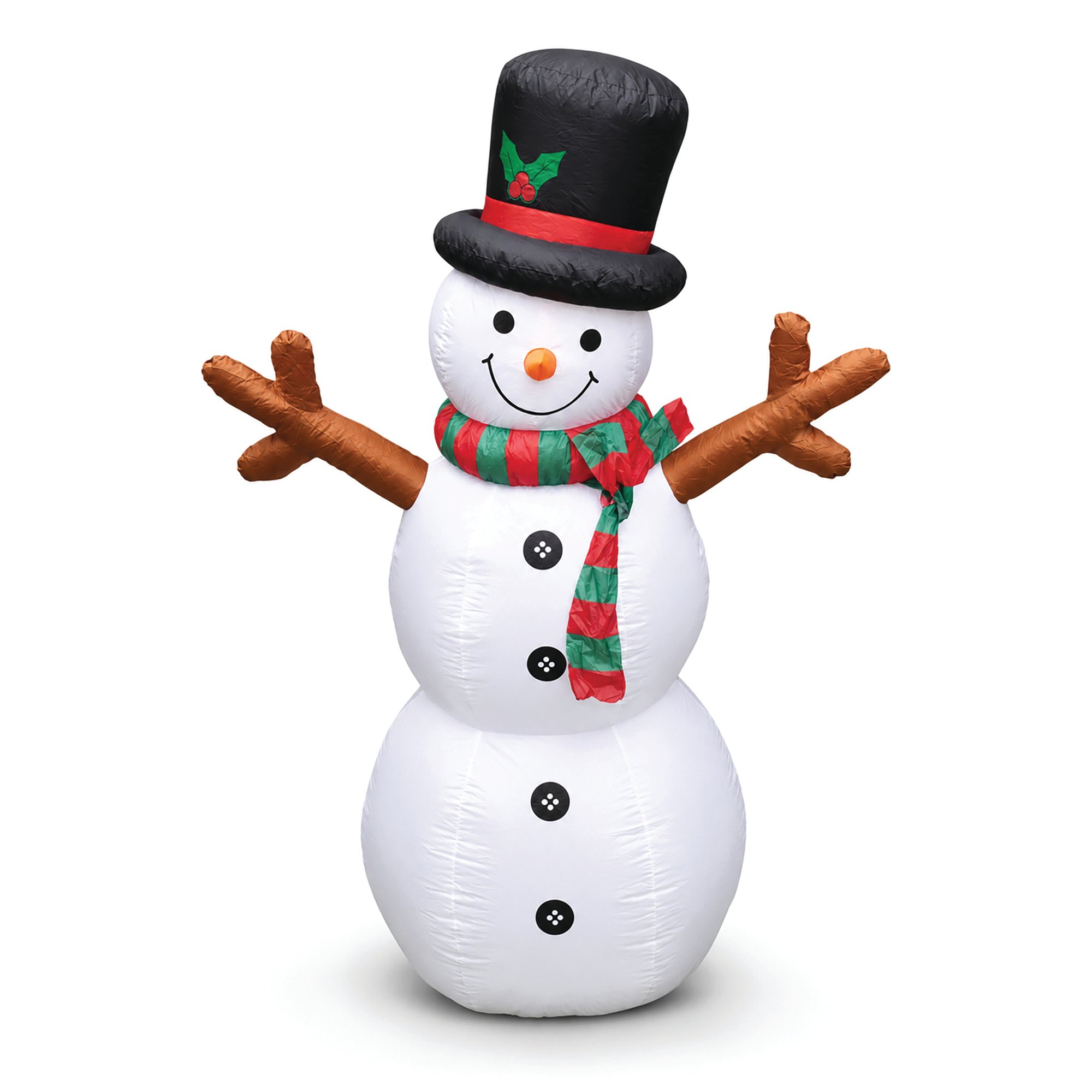 LED INFLATABLE SNOWMAN 1800MM