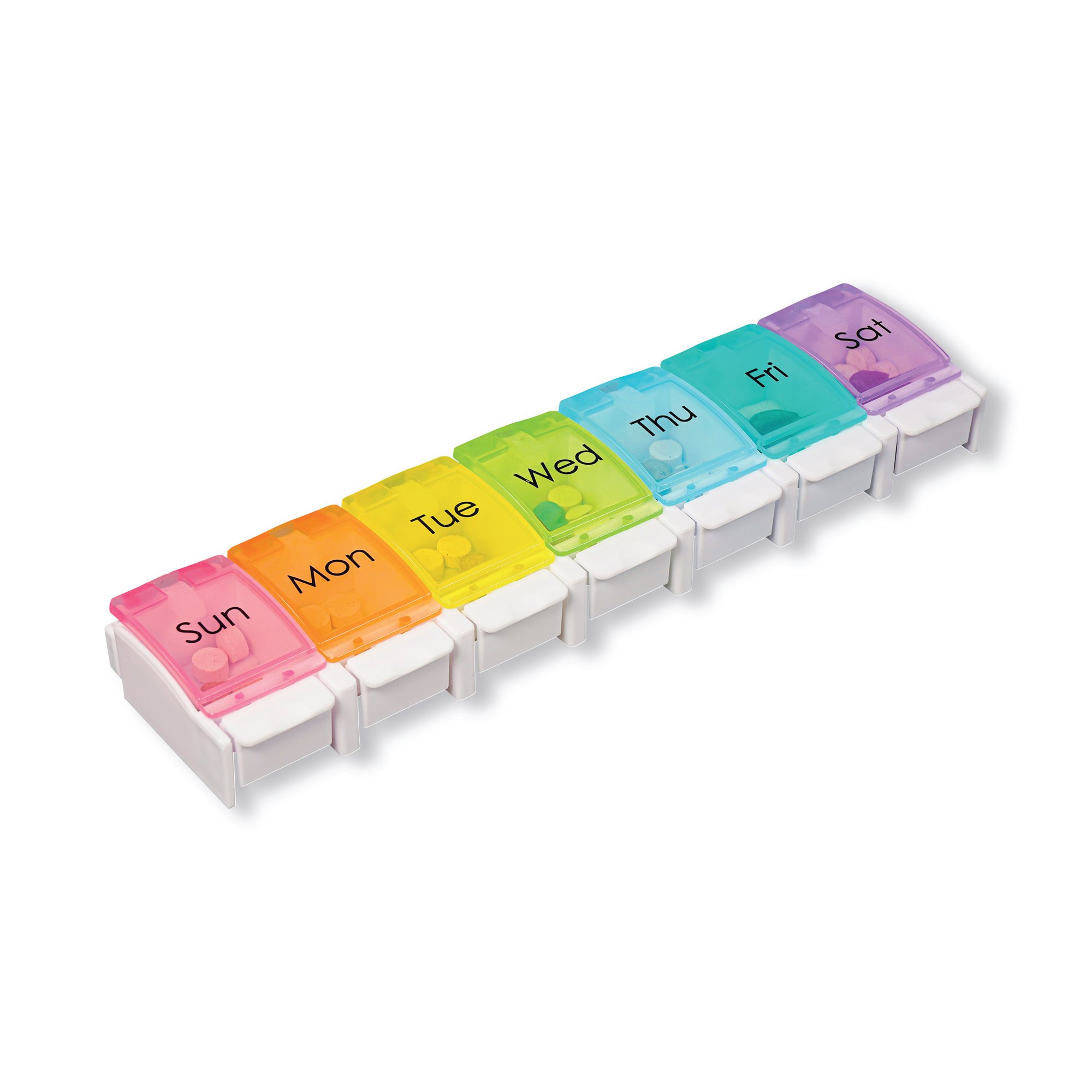 AIDAPT PUSH BUTTON WEEKLY PILL DISPR