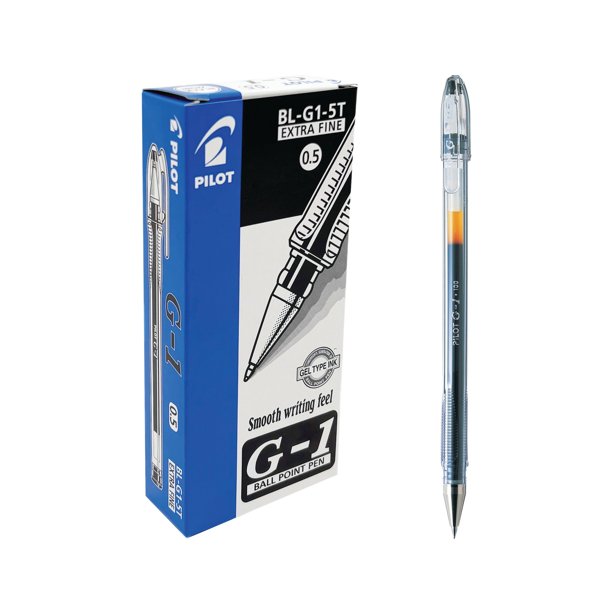 PILOTG1 ROLLERBALL BLACK BX 12 0.5MM