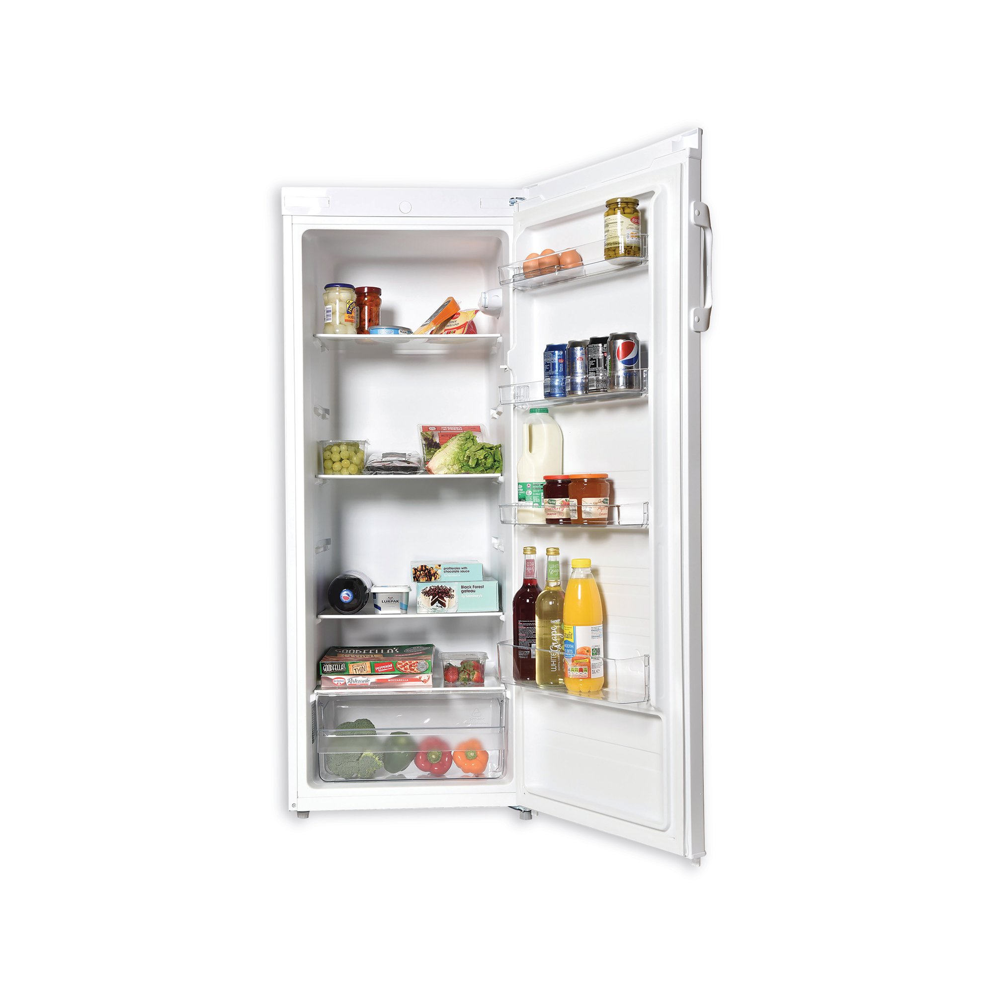 STATESMAN TALL LARDER FRIDGE WHITE