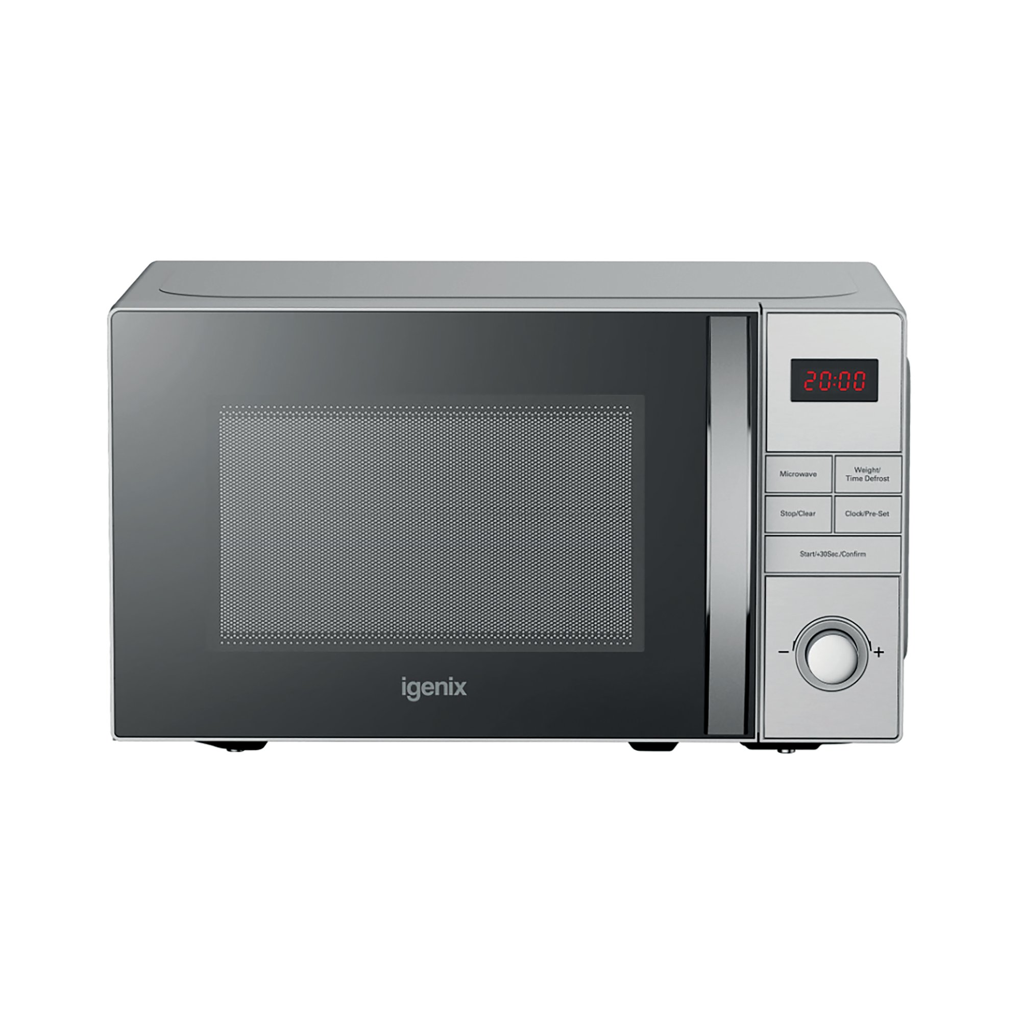 IGENIX MICROWAVE DIGI 800W SSTEEL