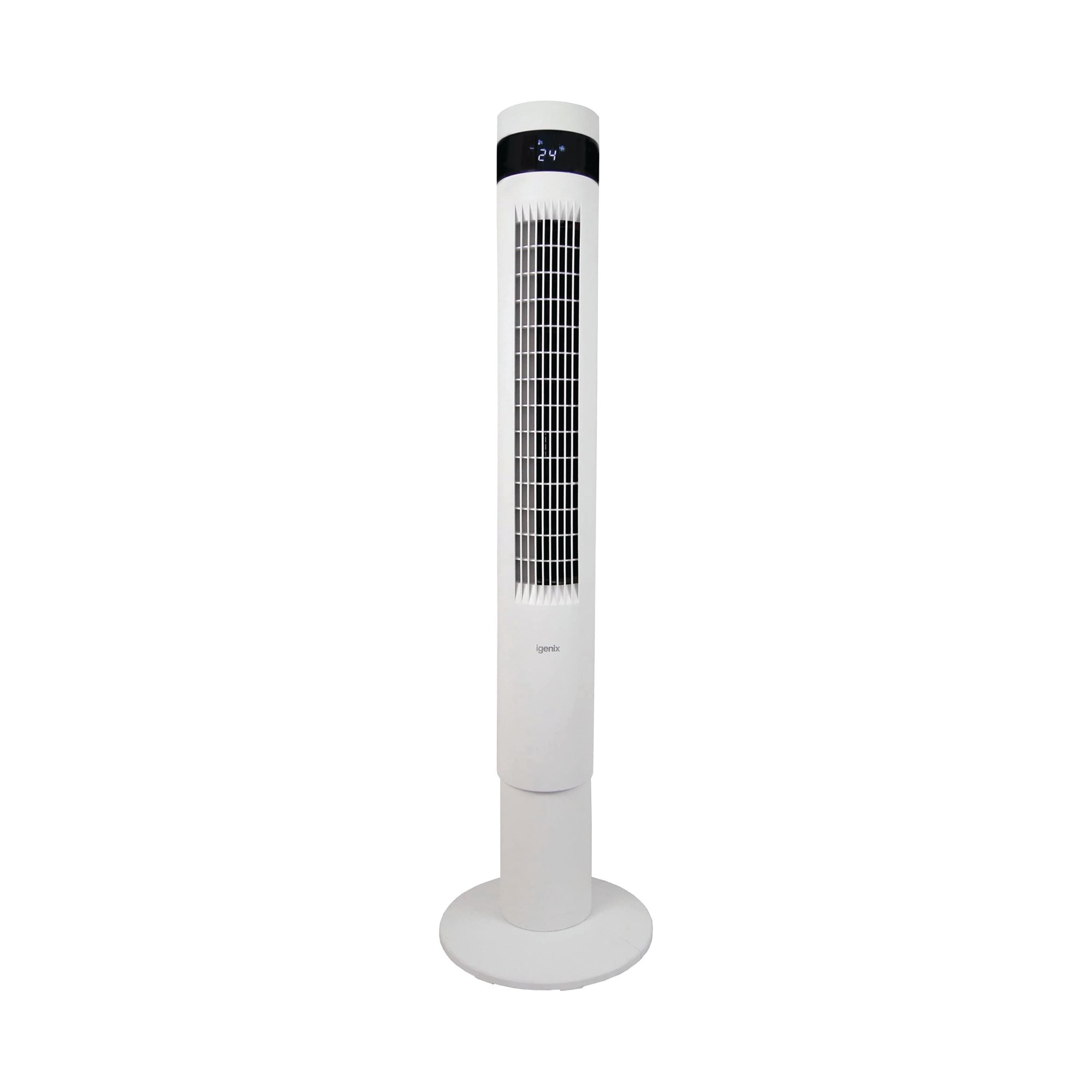 IGENIX 43IN TOWER FAN 3 SPEEDS WHT