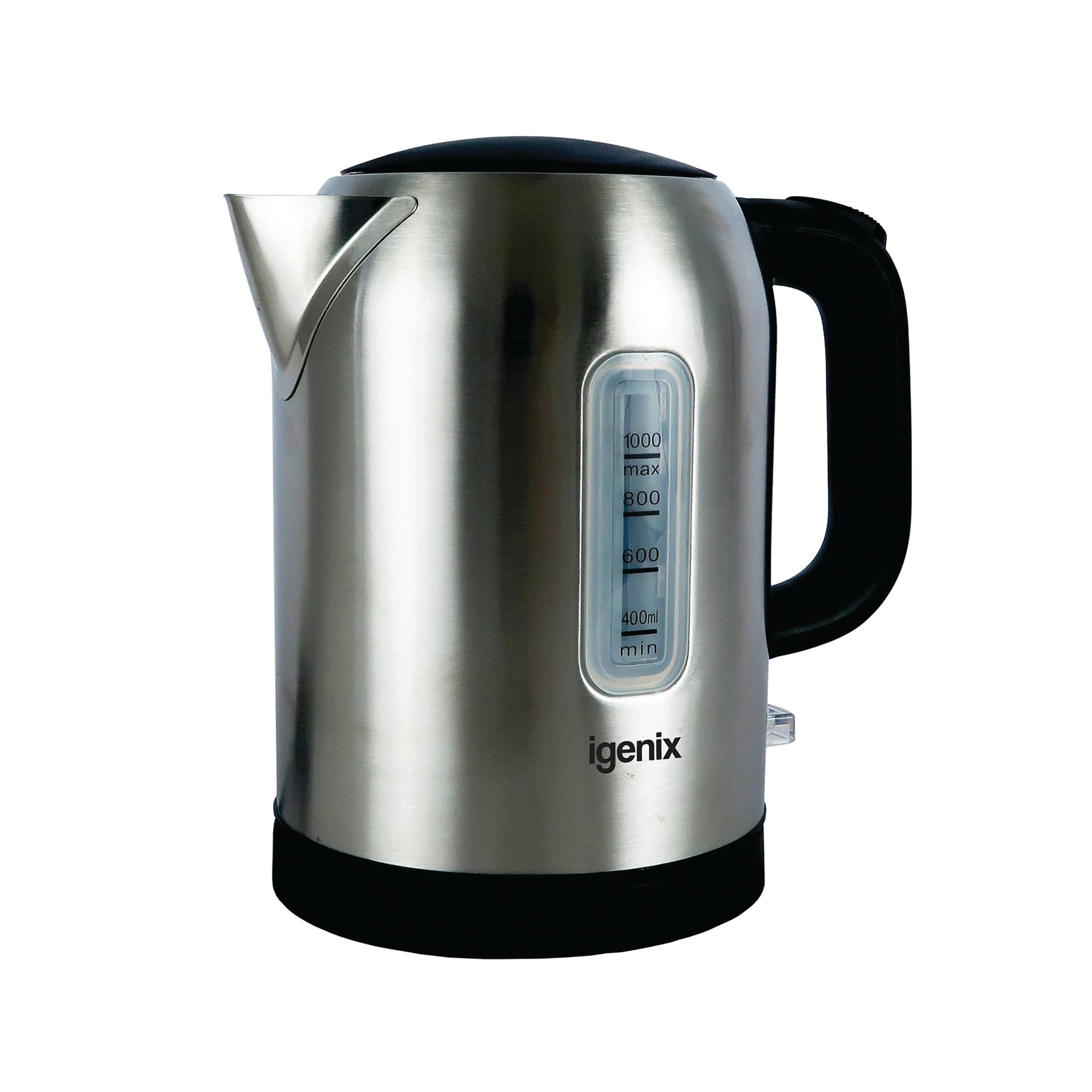 IGENIX 1L JUG KETTLE CORDLESS SSTEEL