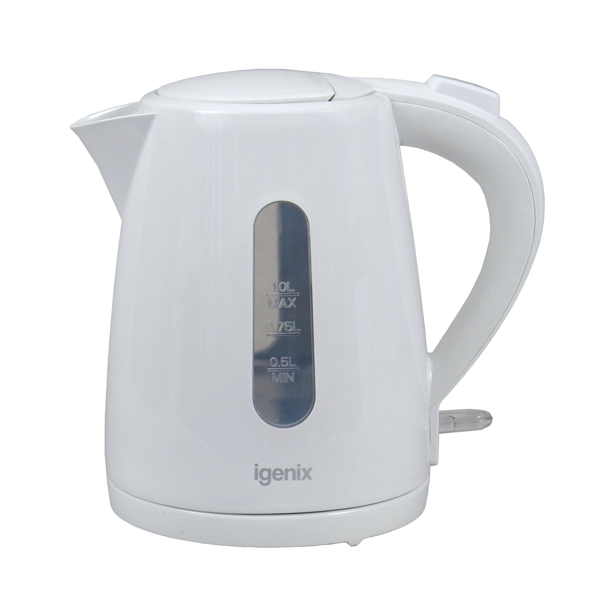 IGENIX JUG KETTLE 1 LITRE WHITE