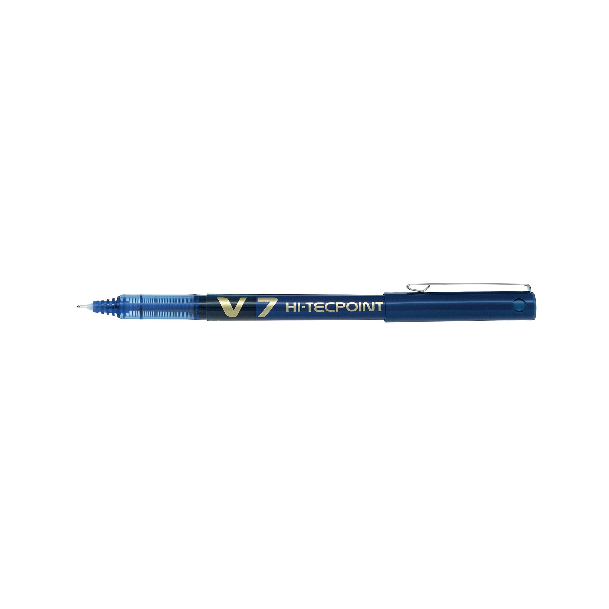 PILOT V7 HI-TECPOINT RBL BLUE PK12