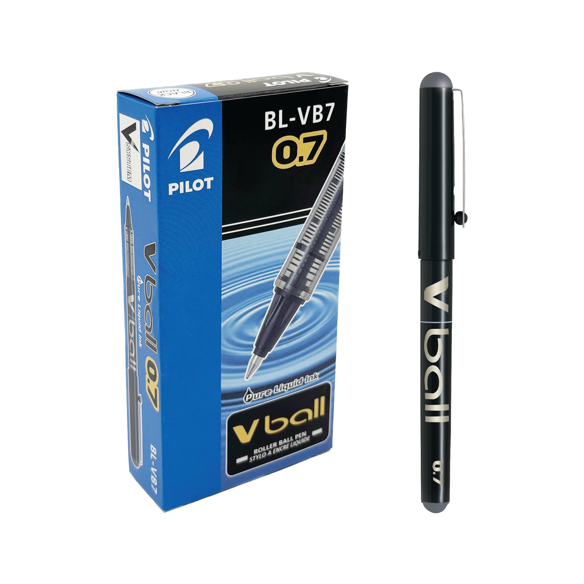 PILOT VBALL RLRBALL BLK BLVB701 PK12