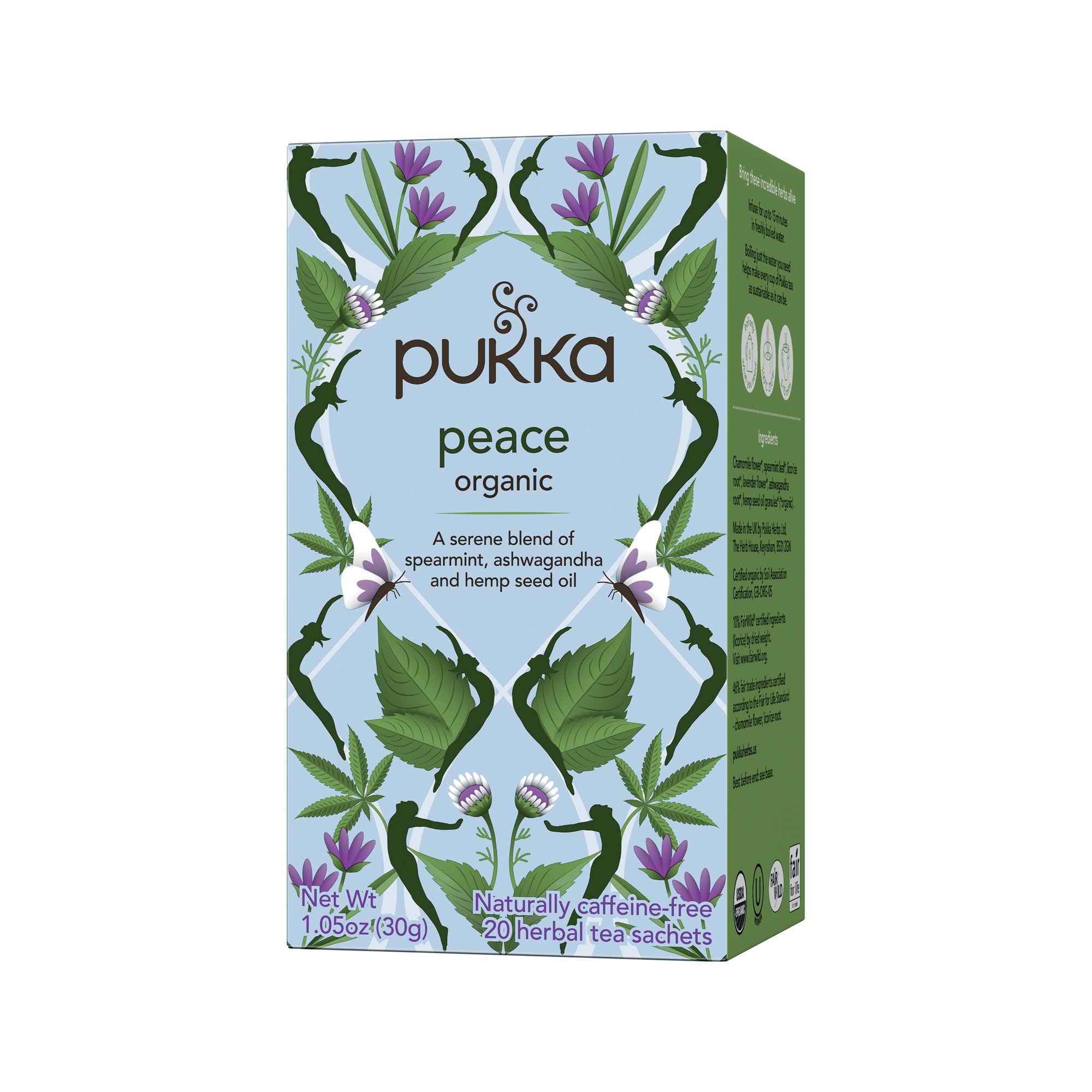 PUKKA PEACE TEA BAGS PK20